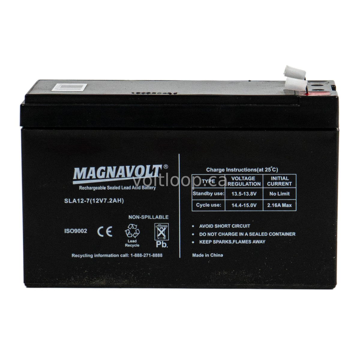 Magnavolt Sealed Lead Acid Sla Battery Tagged Marine Battery Voltloop Canada 7543