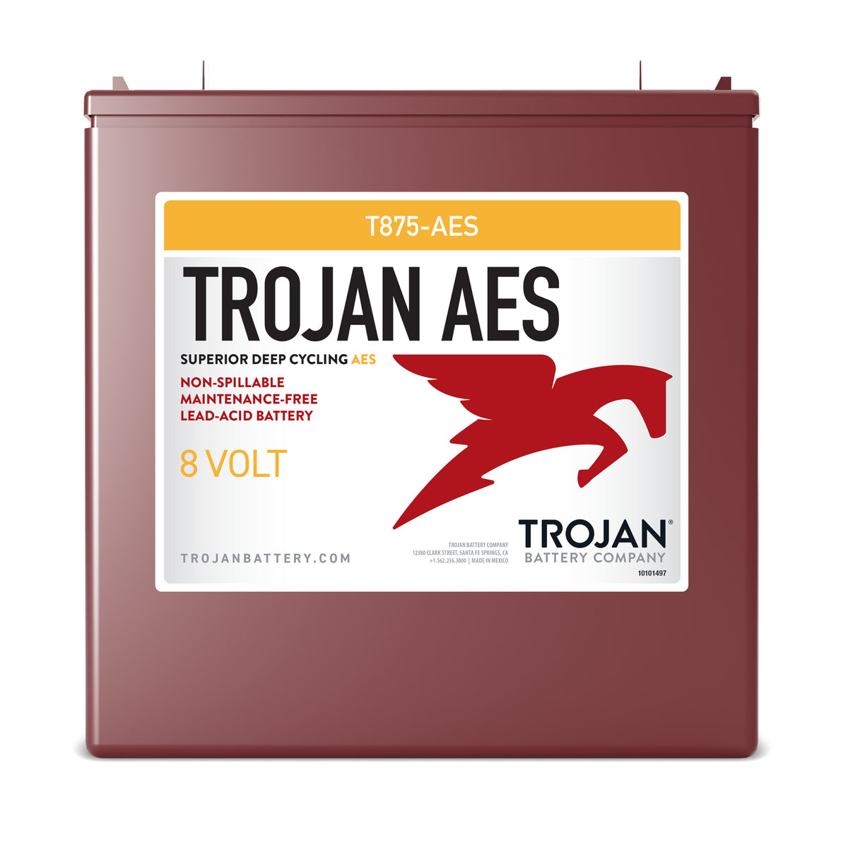 Trojan T875-AES 8V Deep Cycle AGM Battery – Voltloop Battery Store