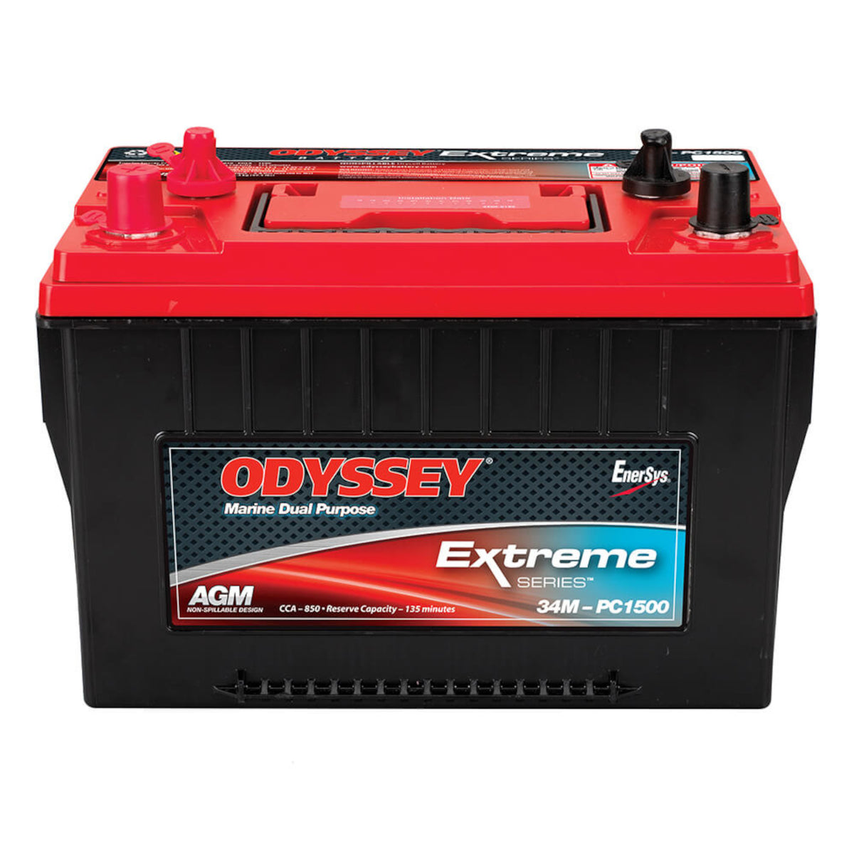 Odyssey ODX-AGM34M 12V AGM Marine Battery | Group 34 – Voltloop