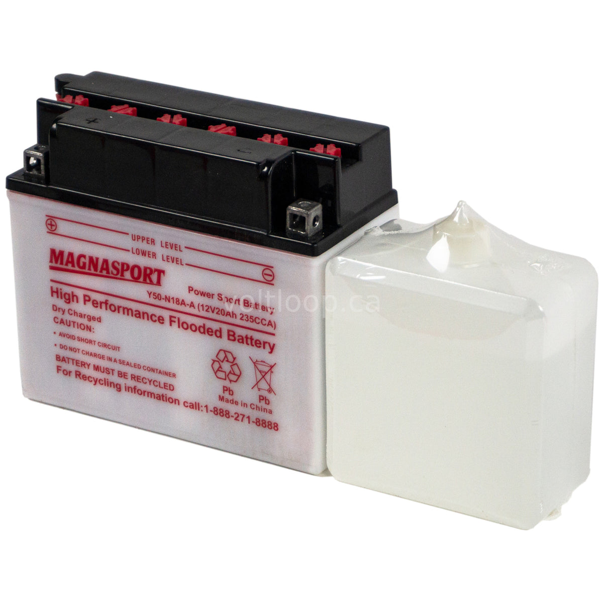 Magnasport Y50-N18A-A 12V Premium Flooded Battery – Voltloop