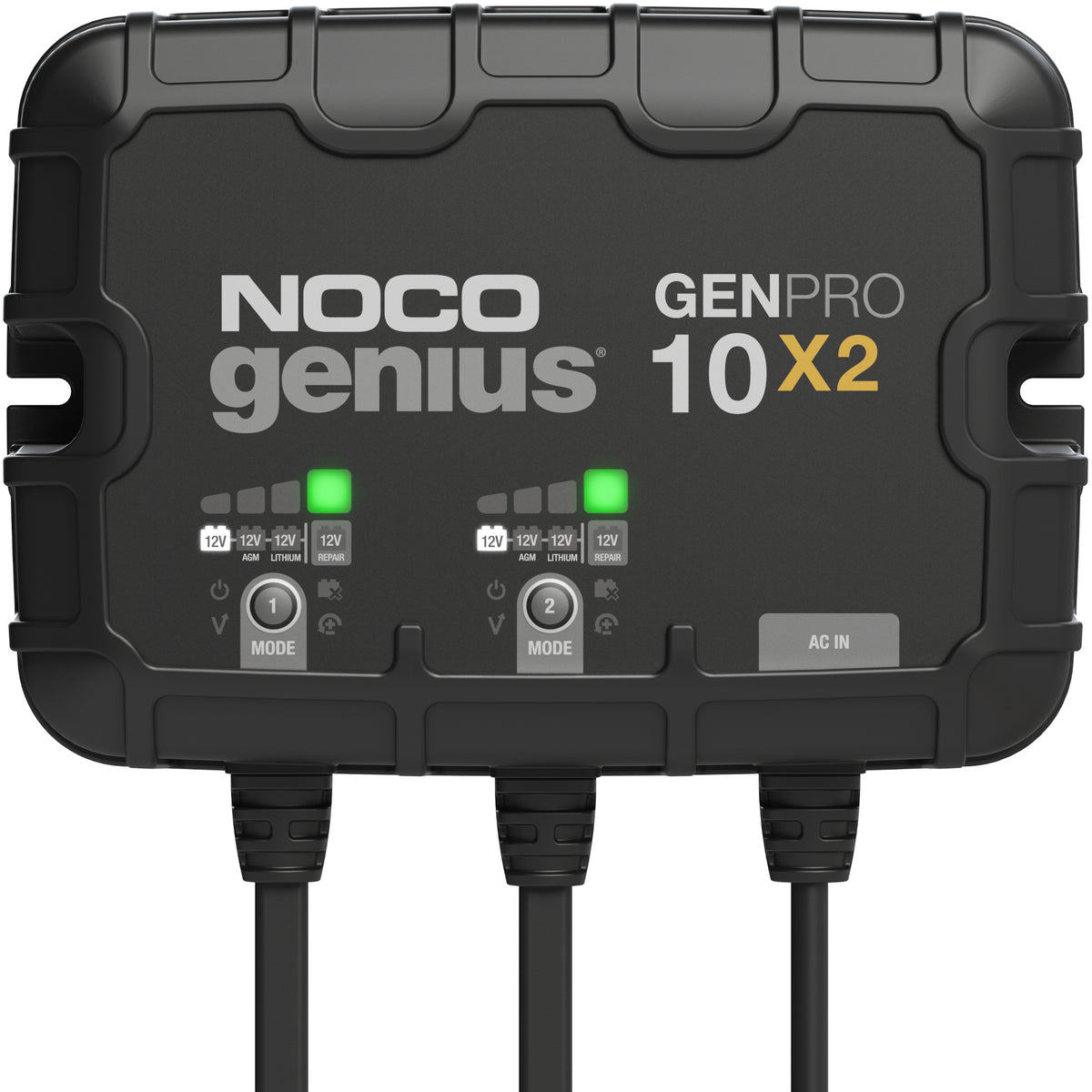 Noco GENPRO10X2 12V 2 Bank On-Board Battery Charger – Voltloop