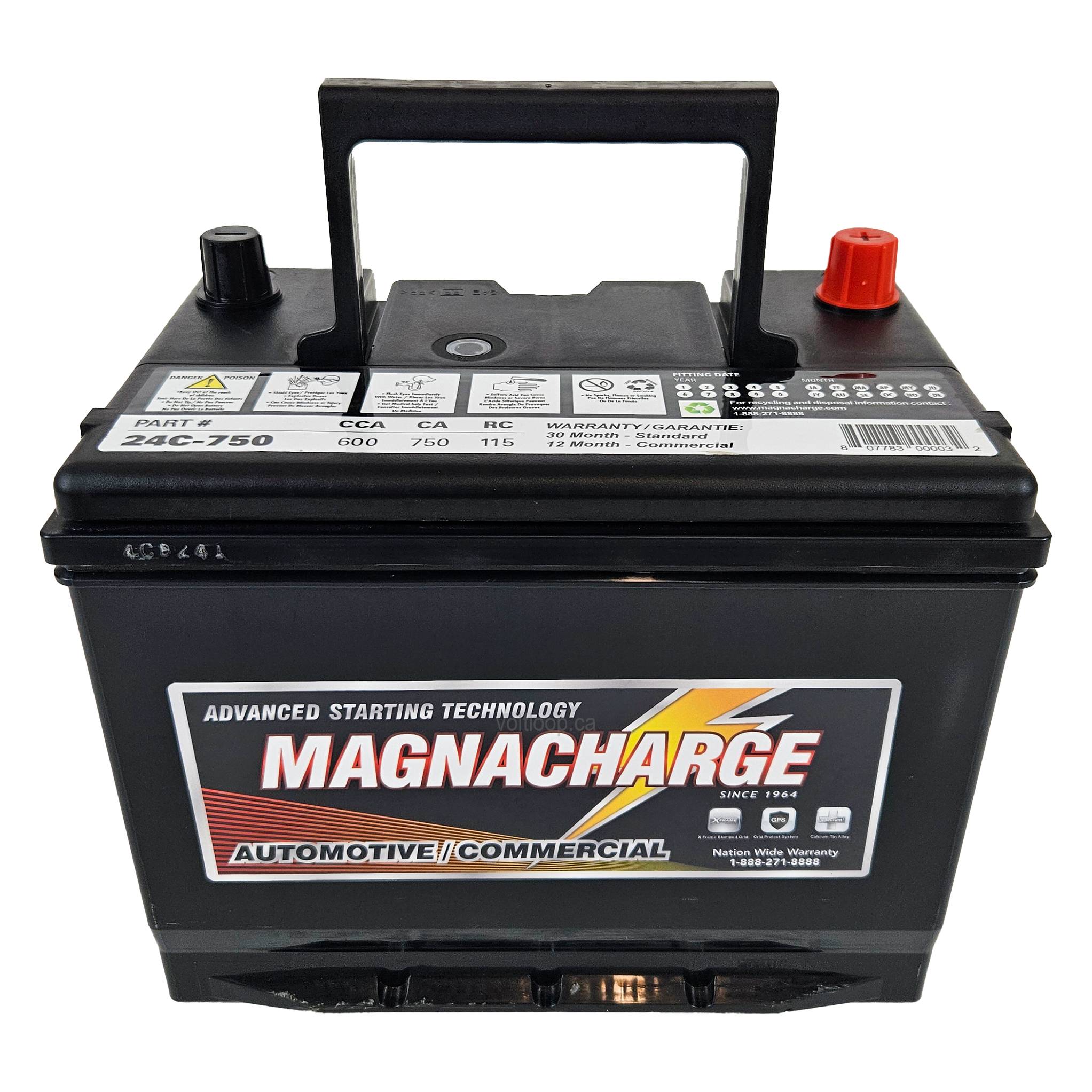 Magnacharge 24C-750 Battery