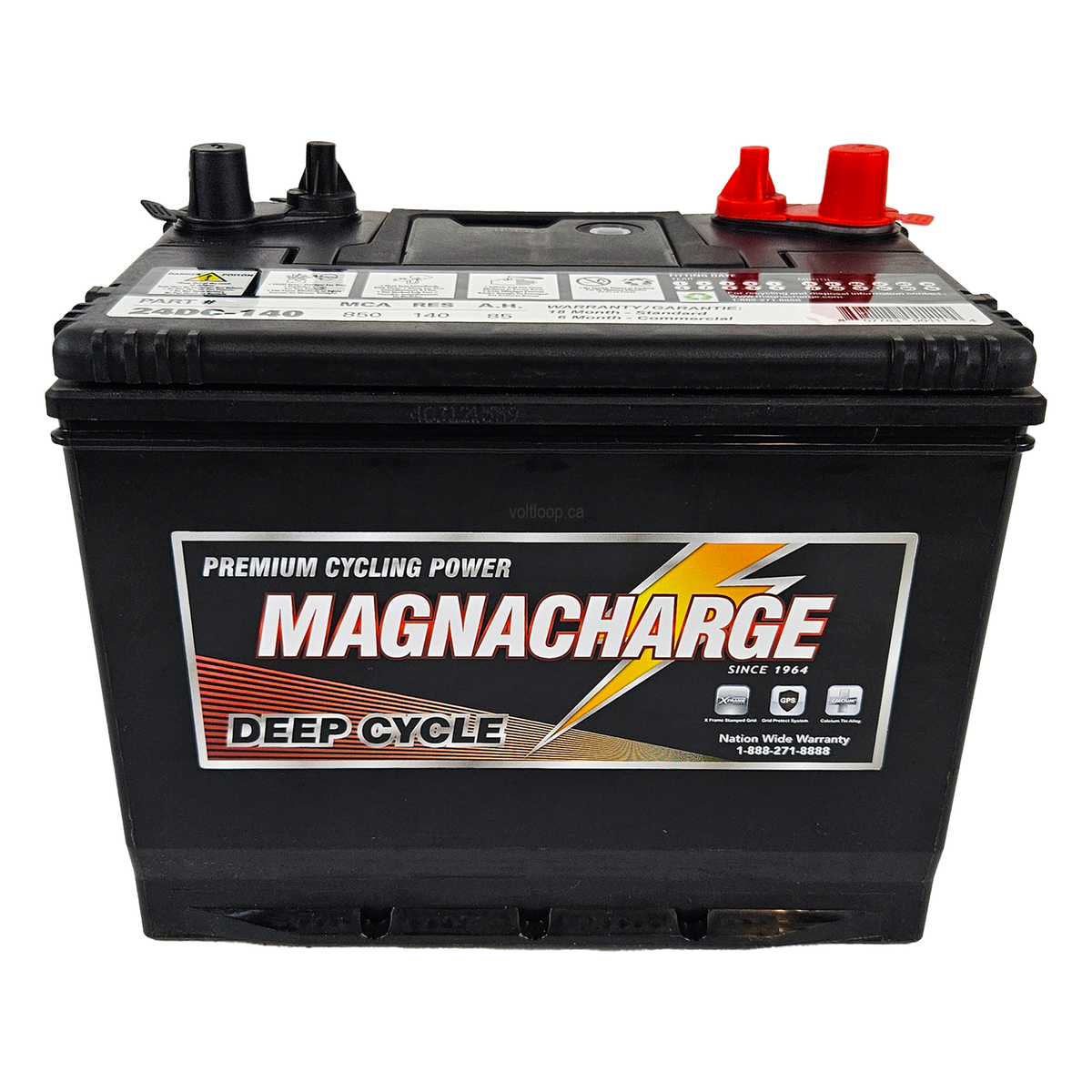 Magnacharge Magnacharge 24DC-140 12V Dual Purpose Group 24 Battery – Voltloop ...