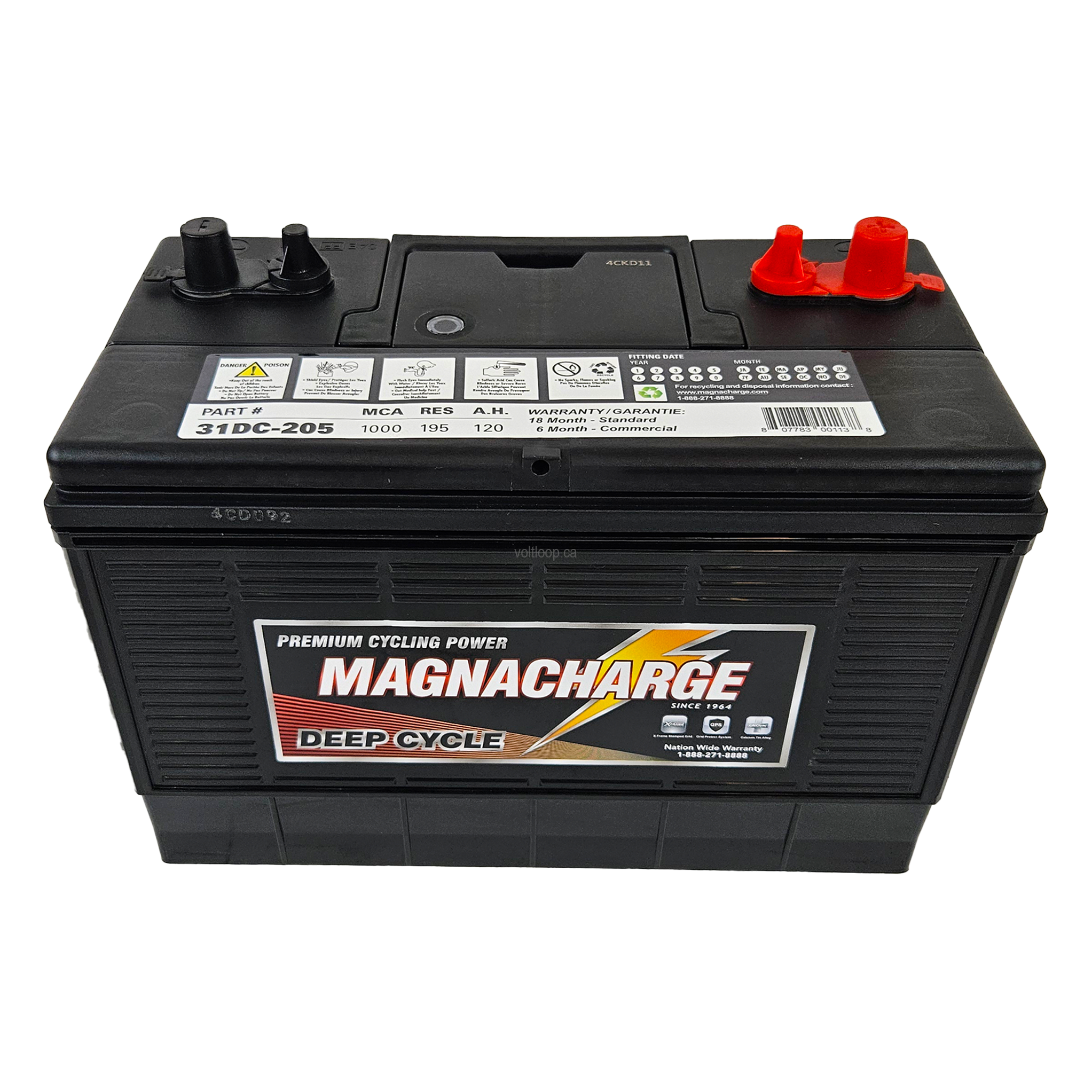 Magnacharge 31DC-205 Battery