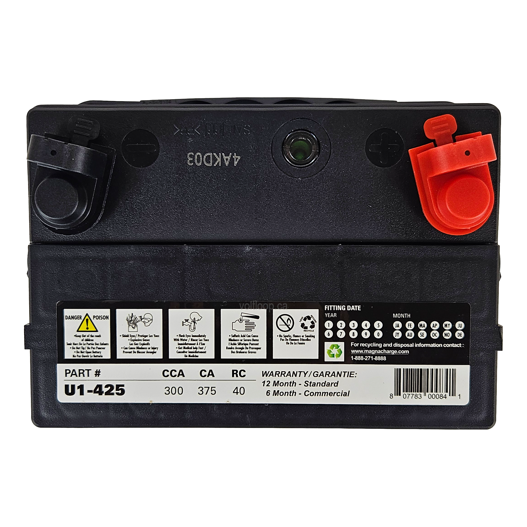 Magnacharge U1-425 Battery