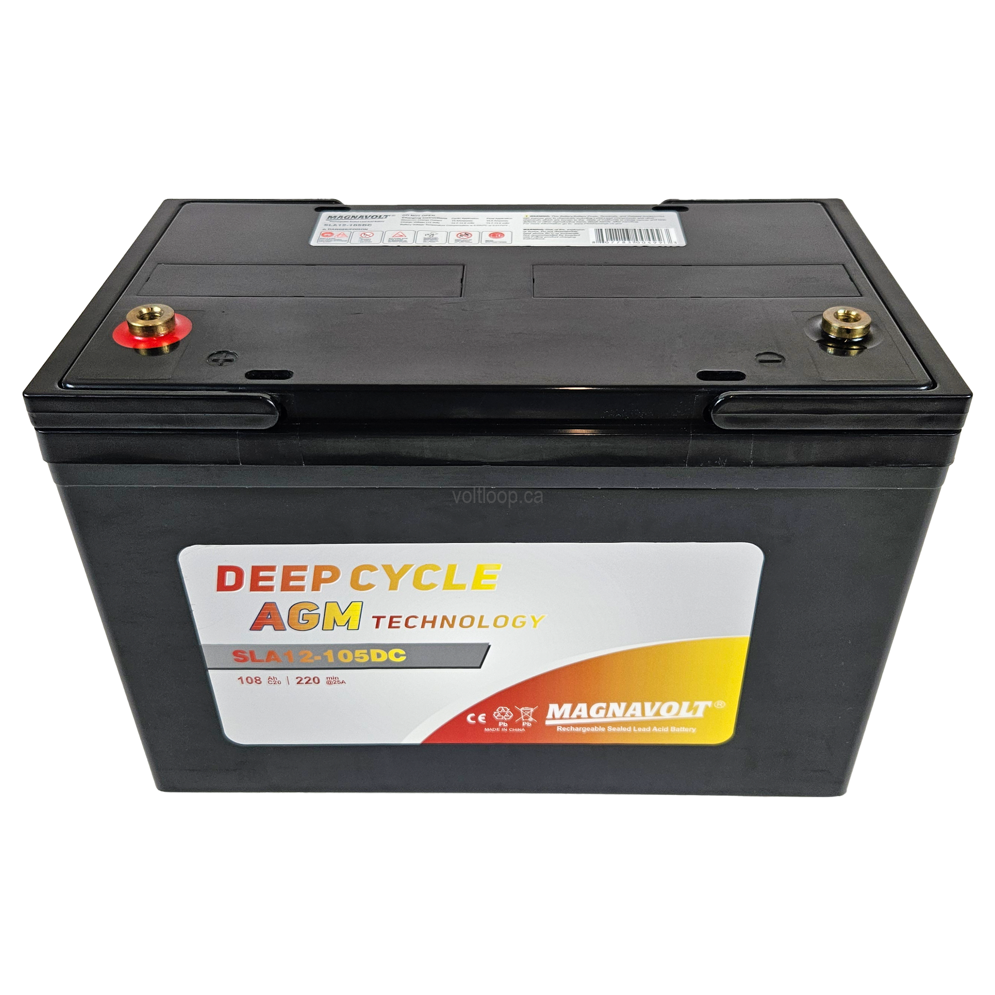 Magnavolt SLA12-105DC Battery