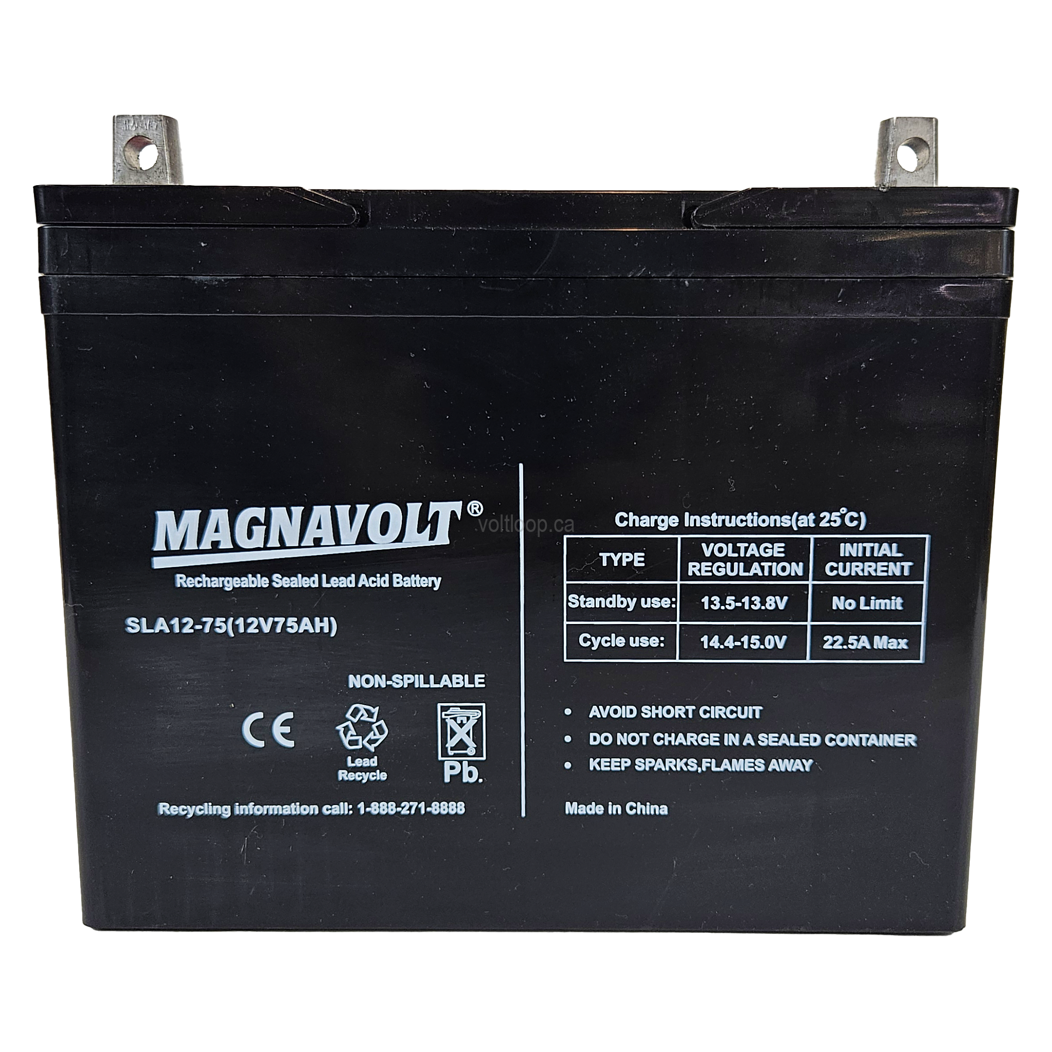 Magnavolt SLA12-75 Battery