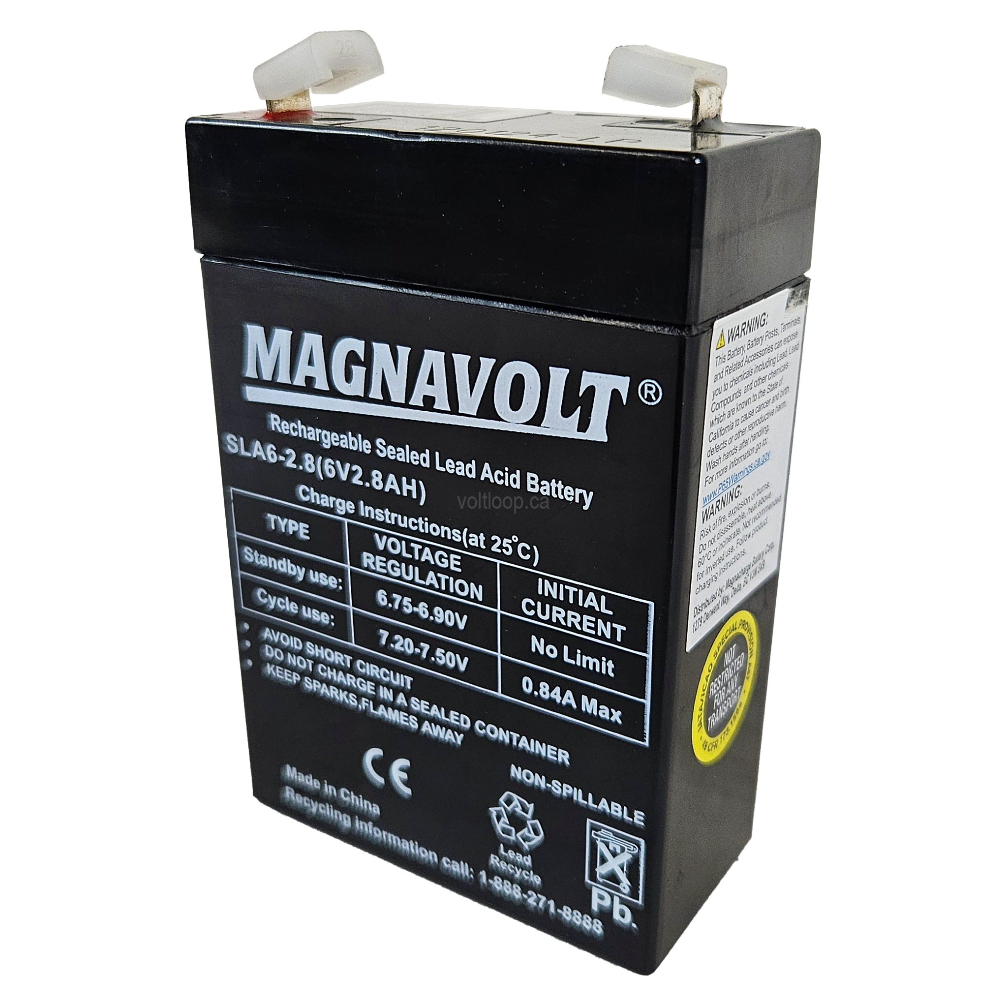 Magnavolt SLA6-2.8 Battery