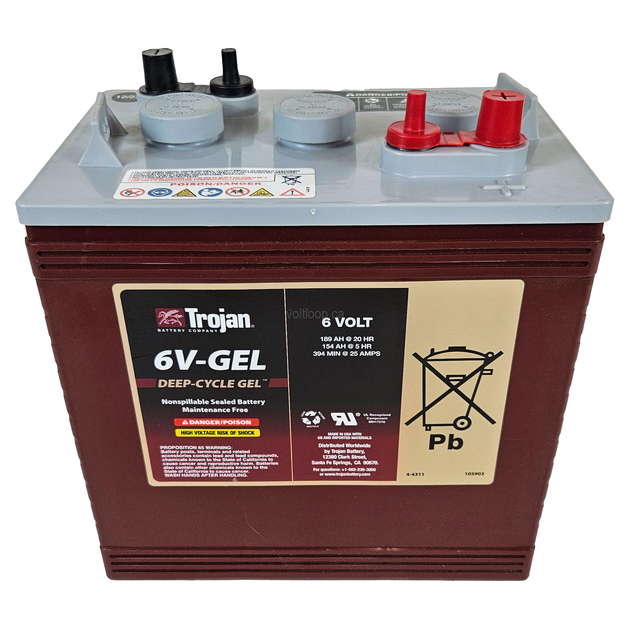 Trojan 6V-GEL Battery