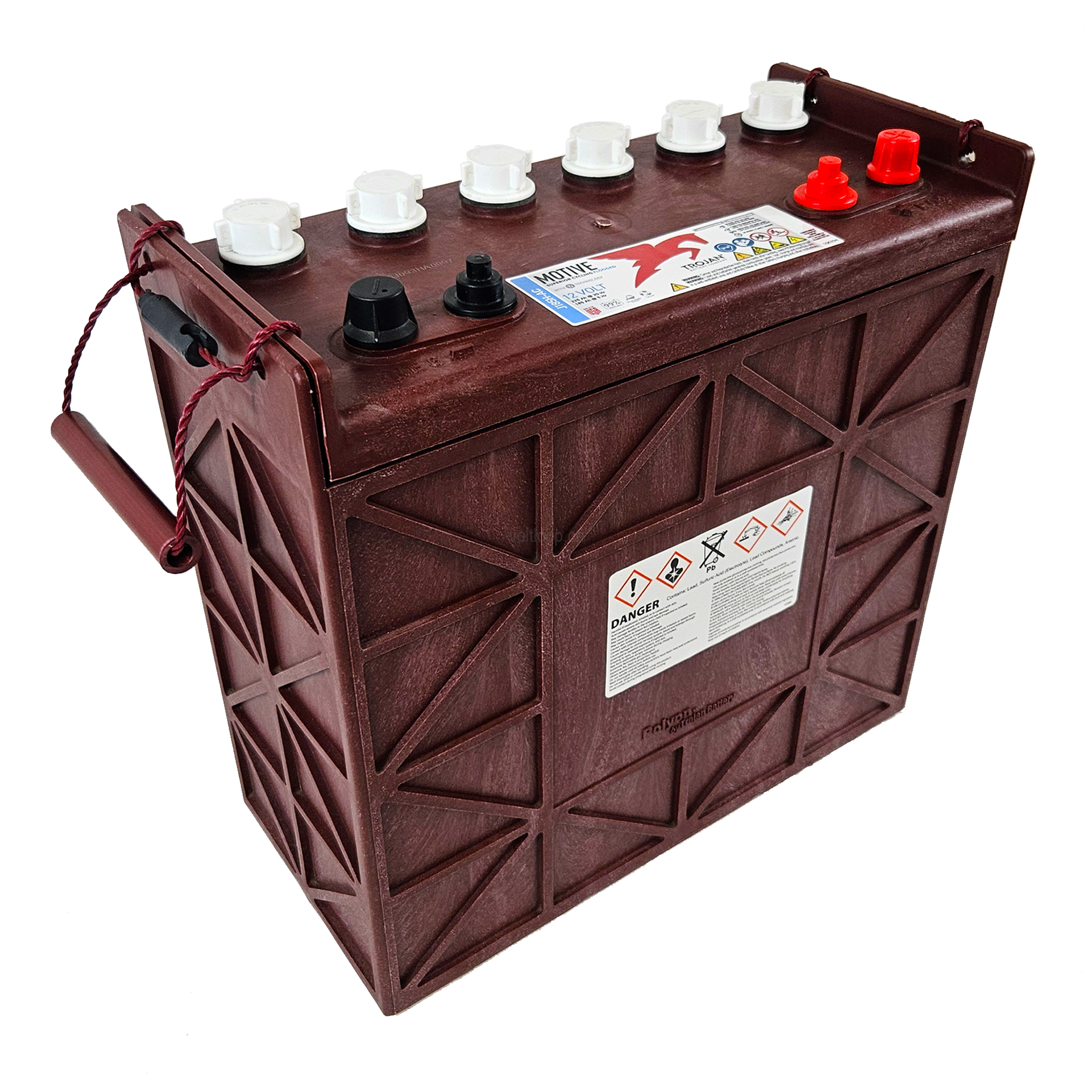 Trojan J185H-AC 12V Deep Cycle Flooded Battery | 225AH – Voltloop