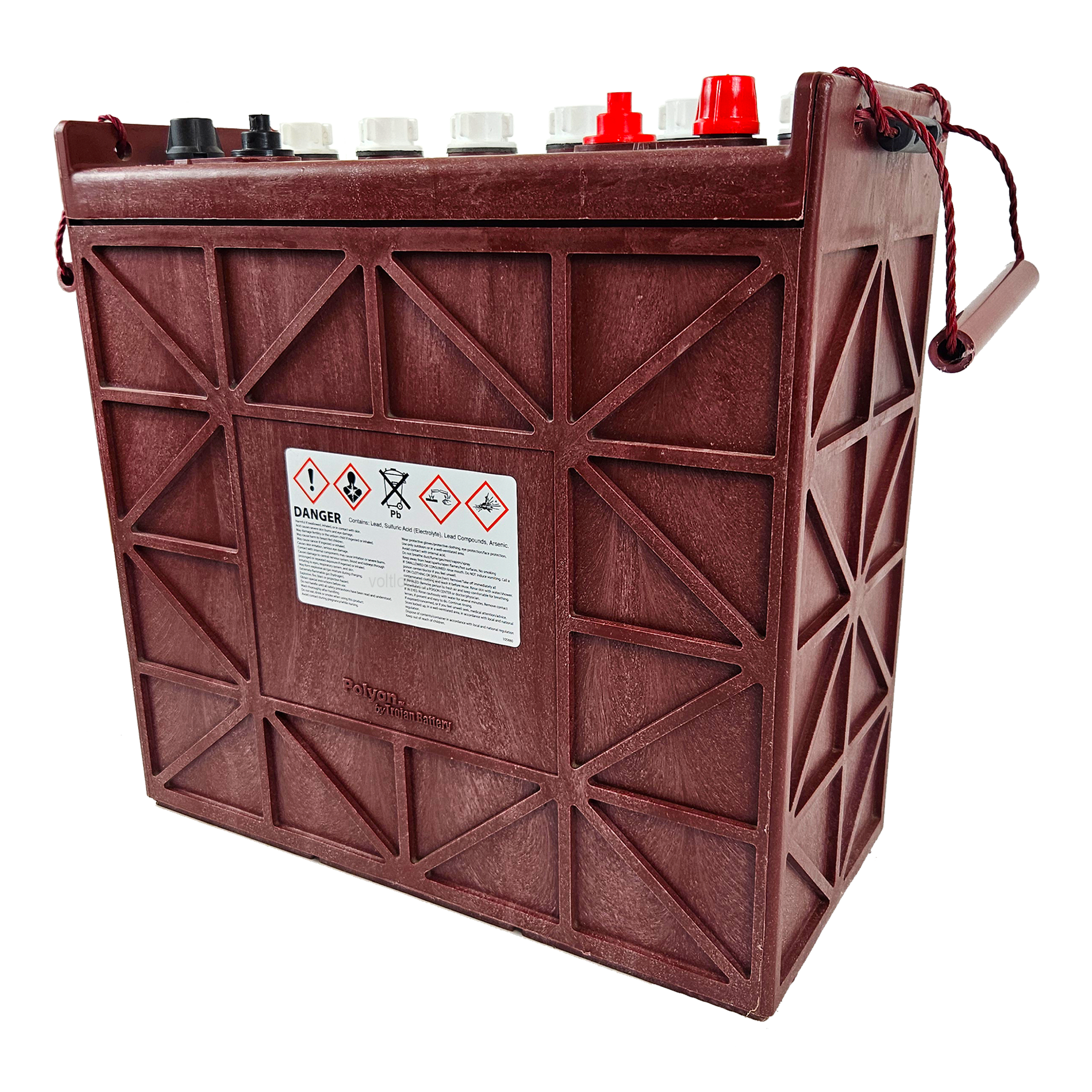 Trojan J185H-AC 12V Deep Cycle Flooded Battery | 225AH – Voltloop
