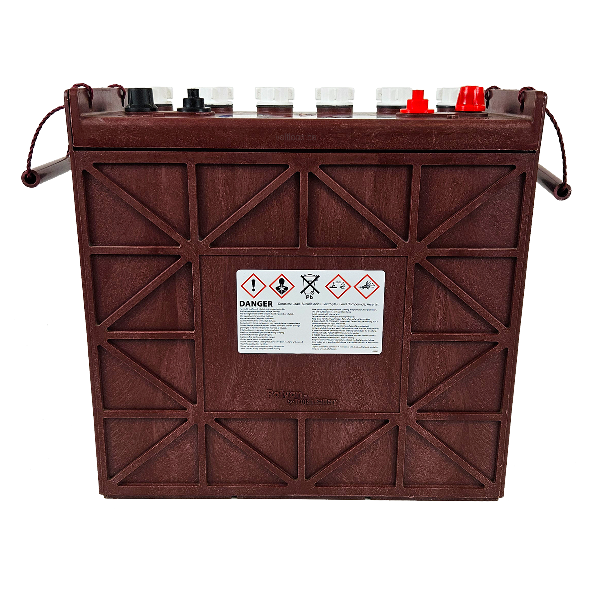 Trojan J185H-AC 12V Deep Cycle Flooded Battery | 225AH – Voltloop