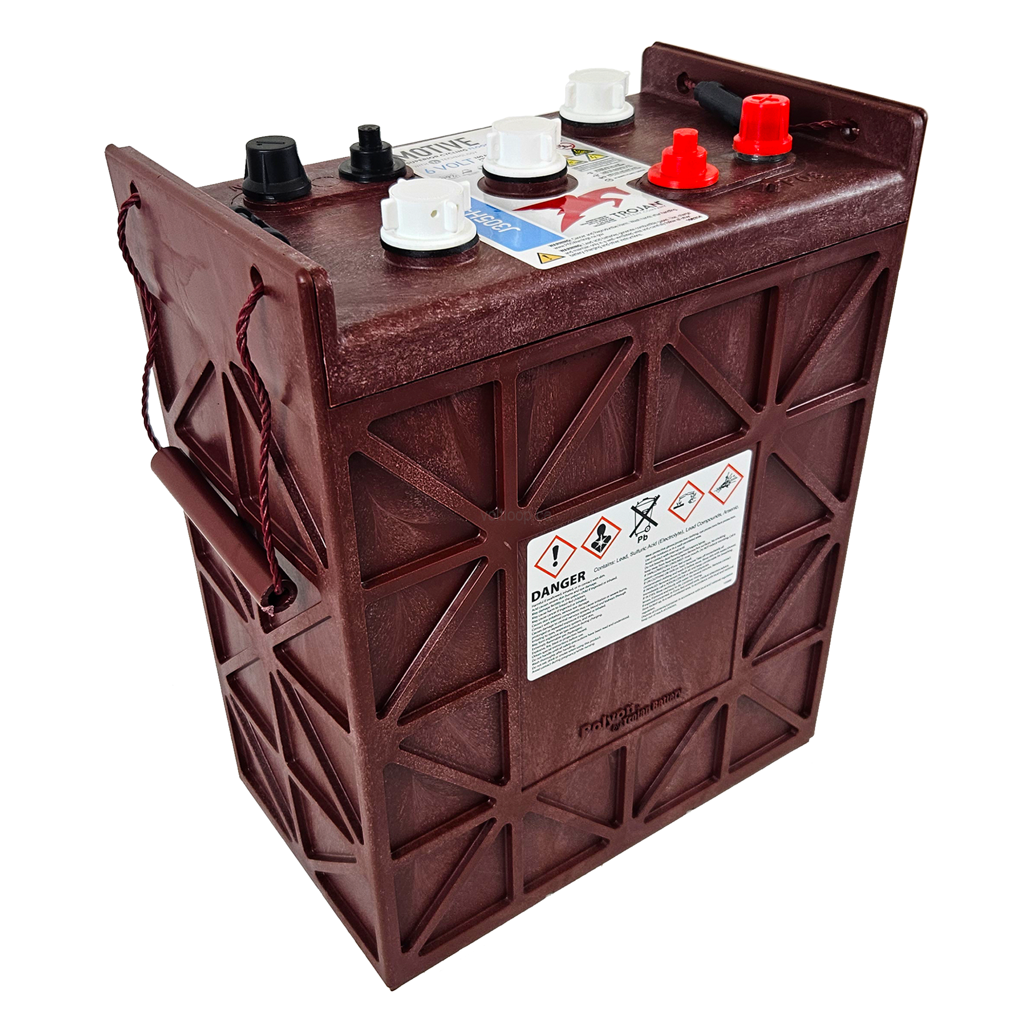 Trojan J305H-AC 6V Deep Cycle Flooded Battery | 360AH – Voltloop