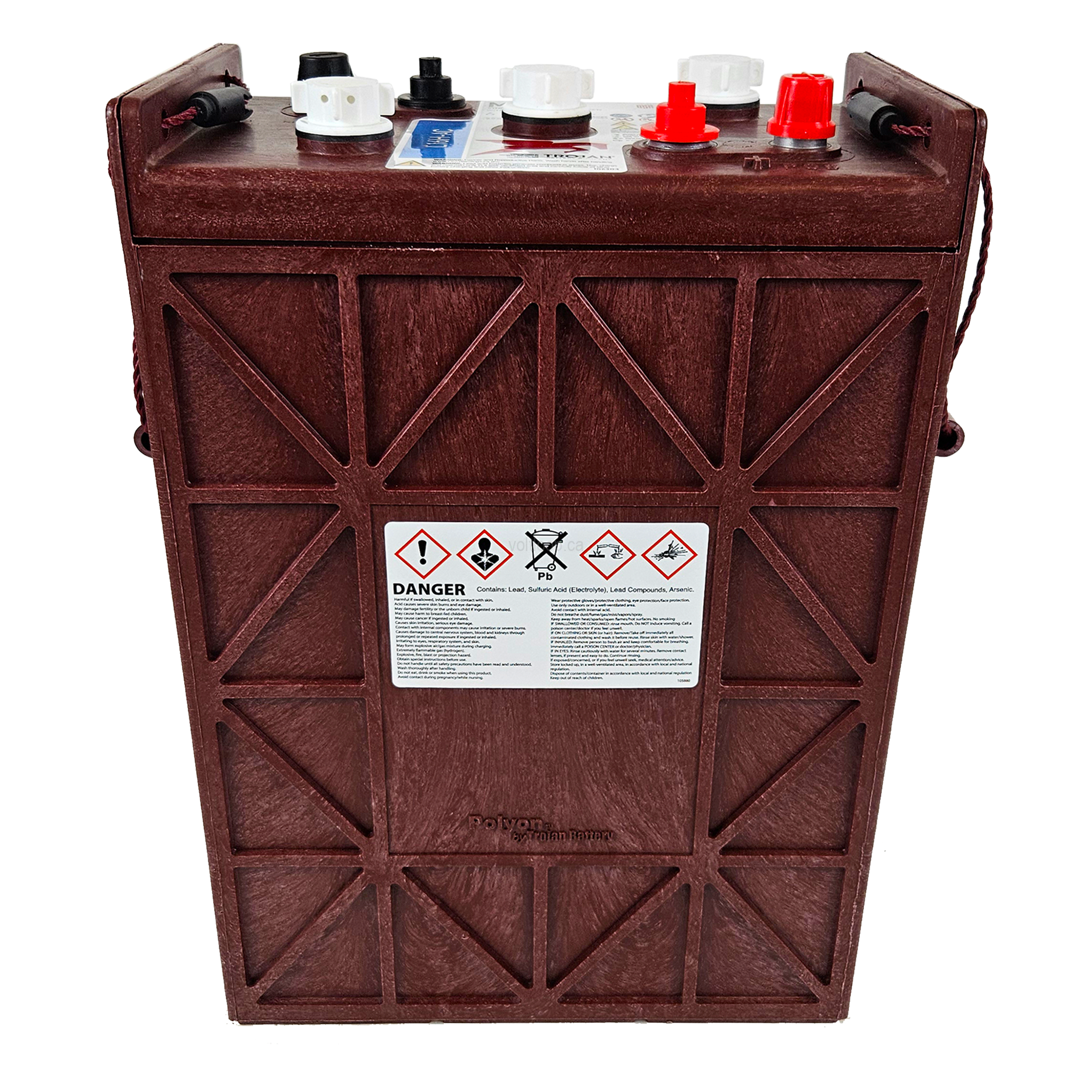 Trojan L16H-AC 6V Deep Cycle Flooded Battery | Group 903