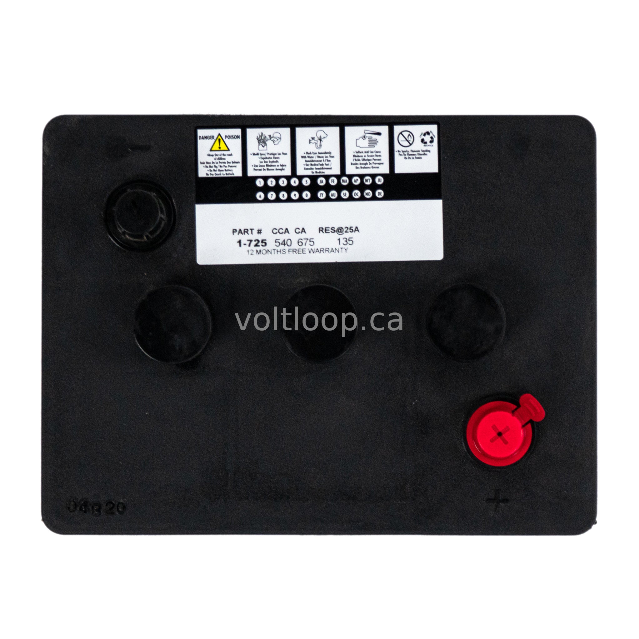 Magnacharge 1-725 6V Truck & Commercial Group 1 Battery – Voltloop