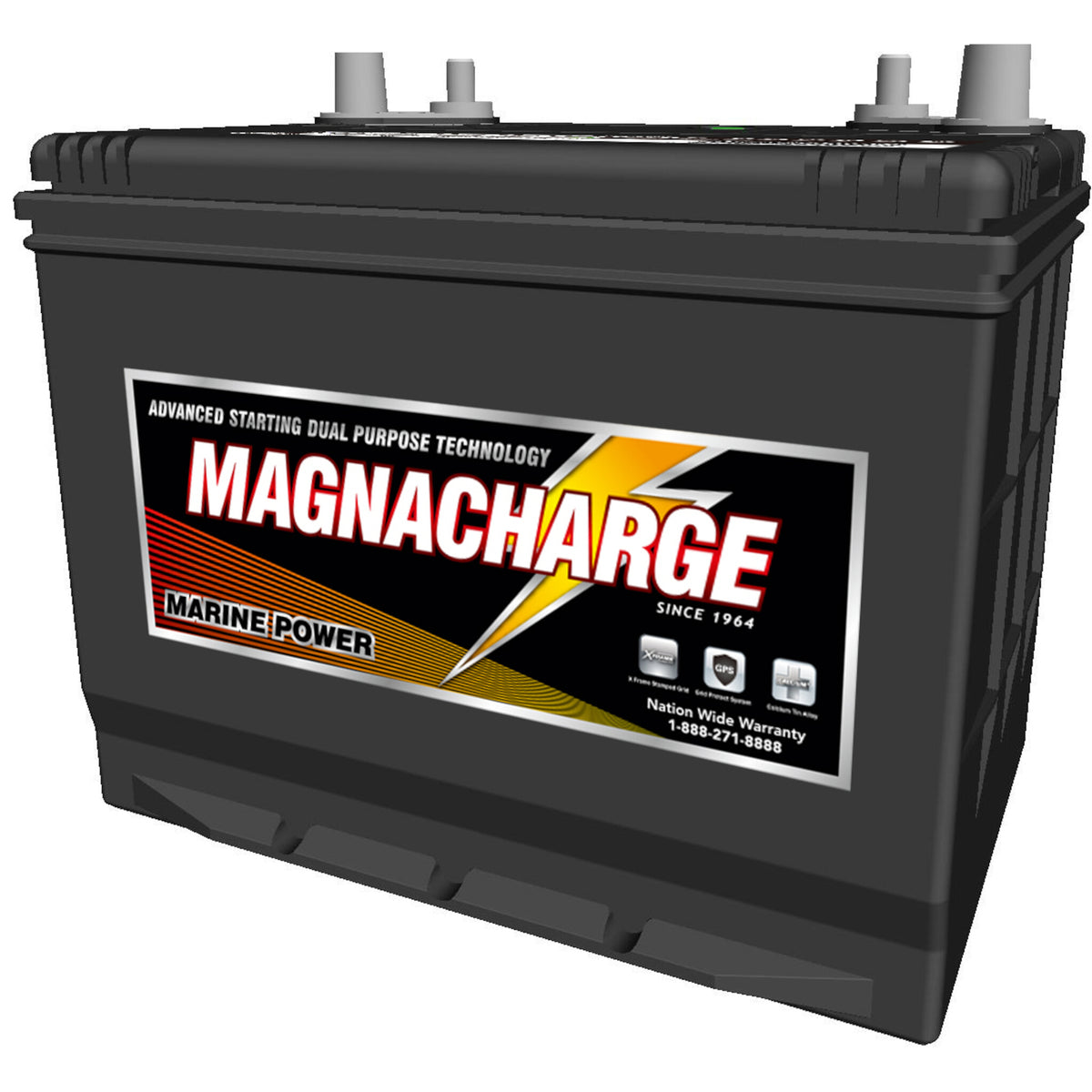 Magnacharge 24M-1000 12V Dual Purpose Marine Battery – Voltloop Canada