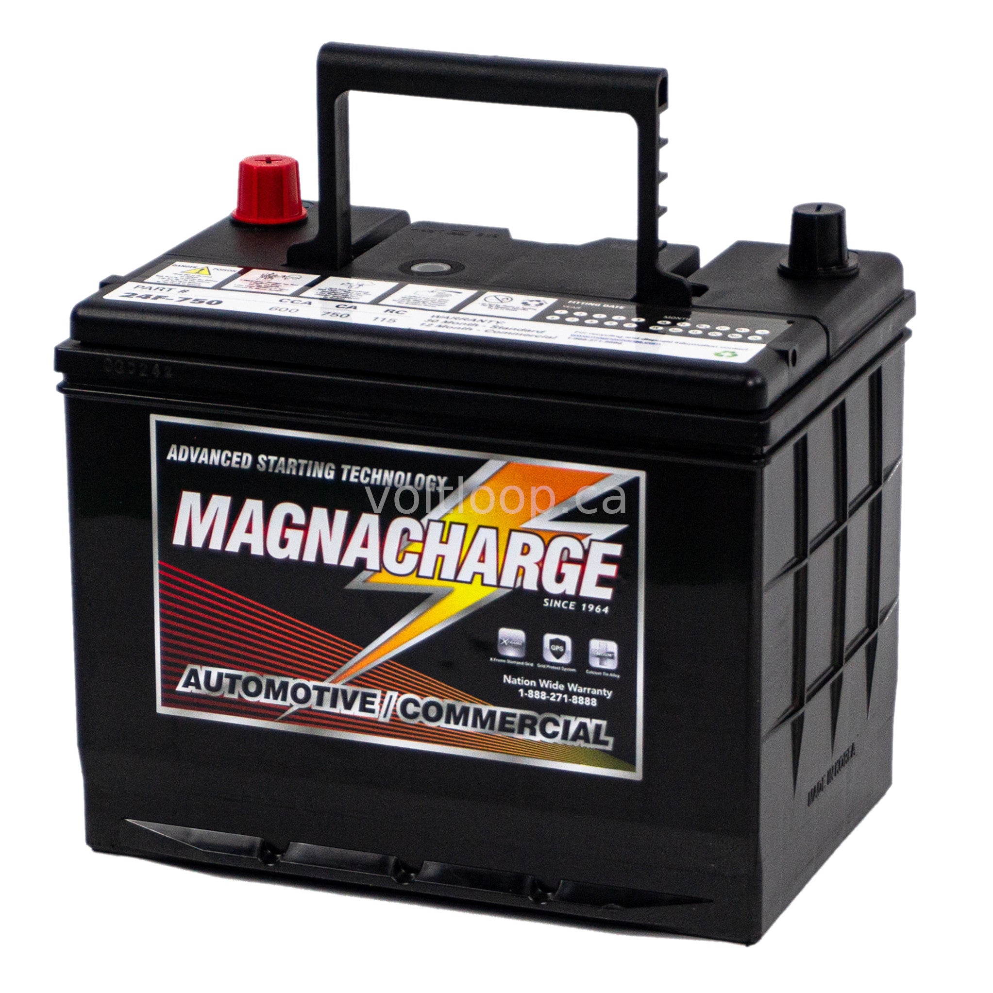 Magnacharge 24F-750 Group 24F Car Battery