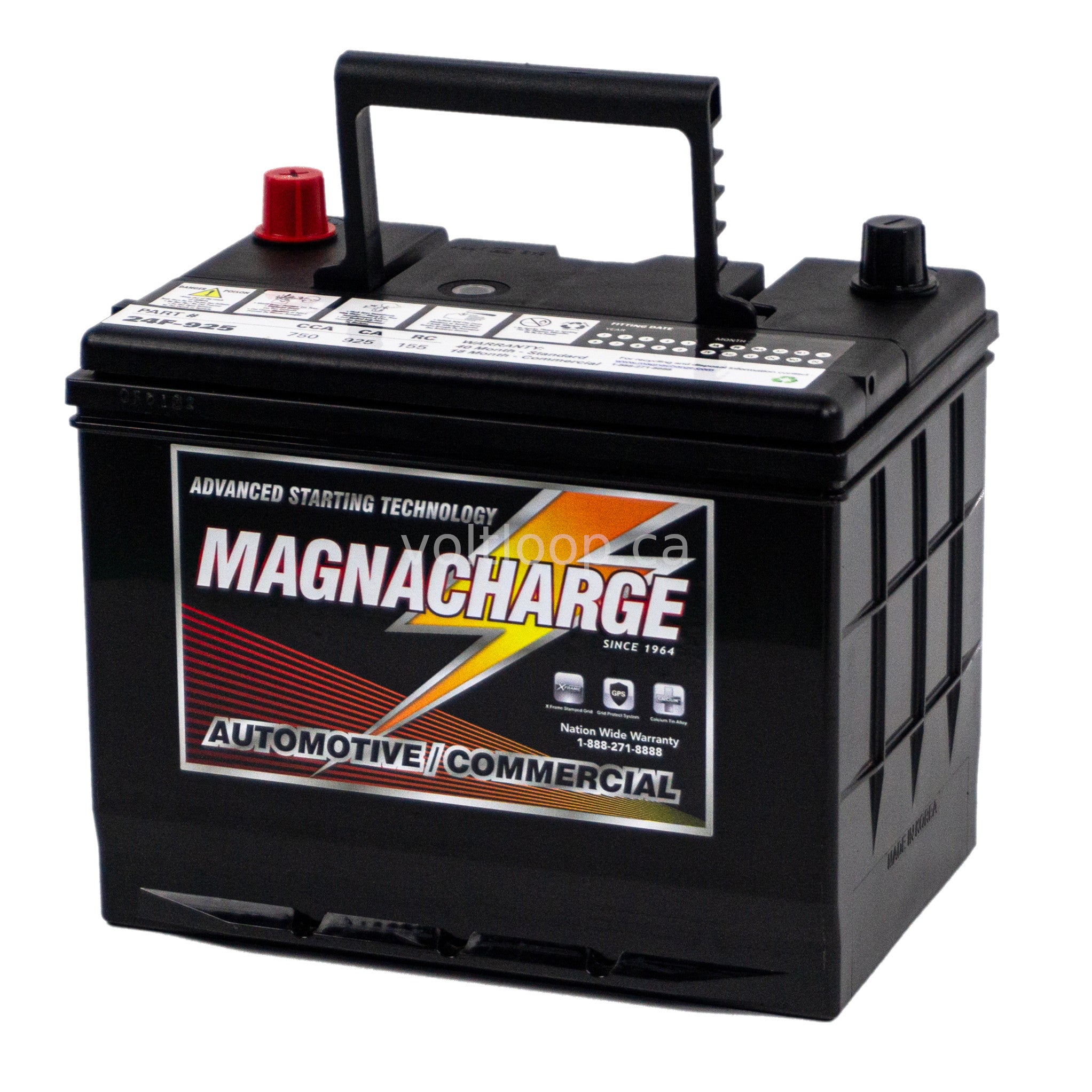 Magnacharge Magnacharge 24F-925 12V Car Battery | Group 24F – Voltloop Canada