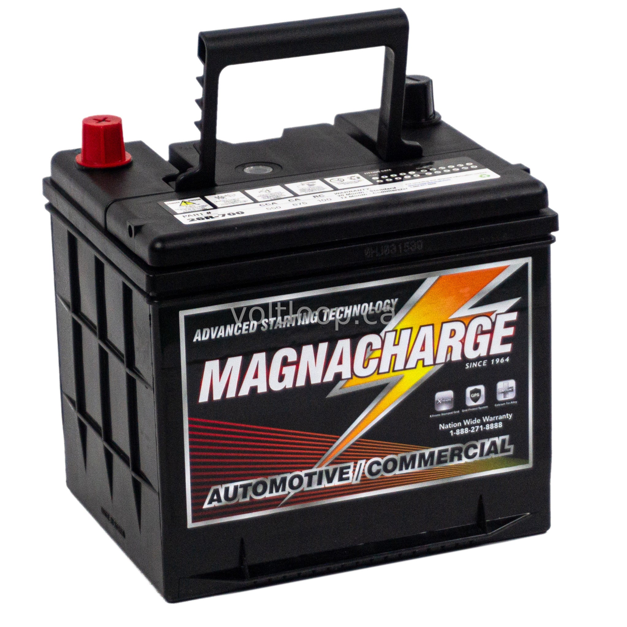 Magnacharge 26R-700 Group 26R Car Battery