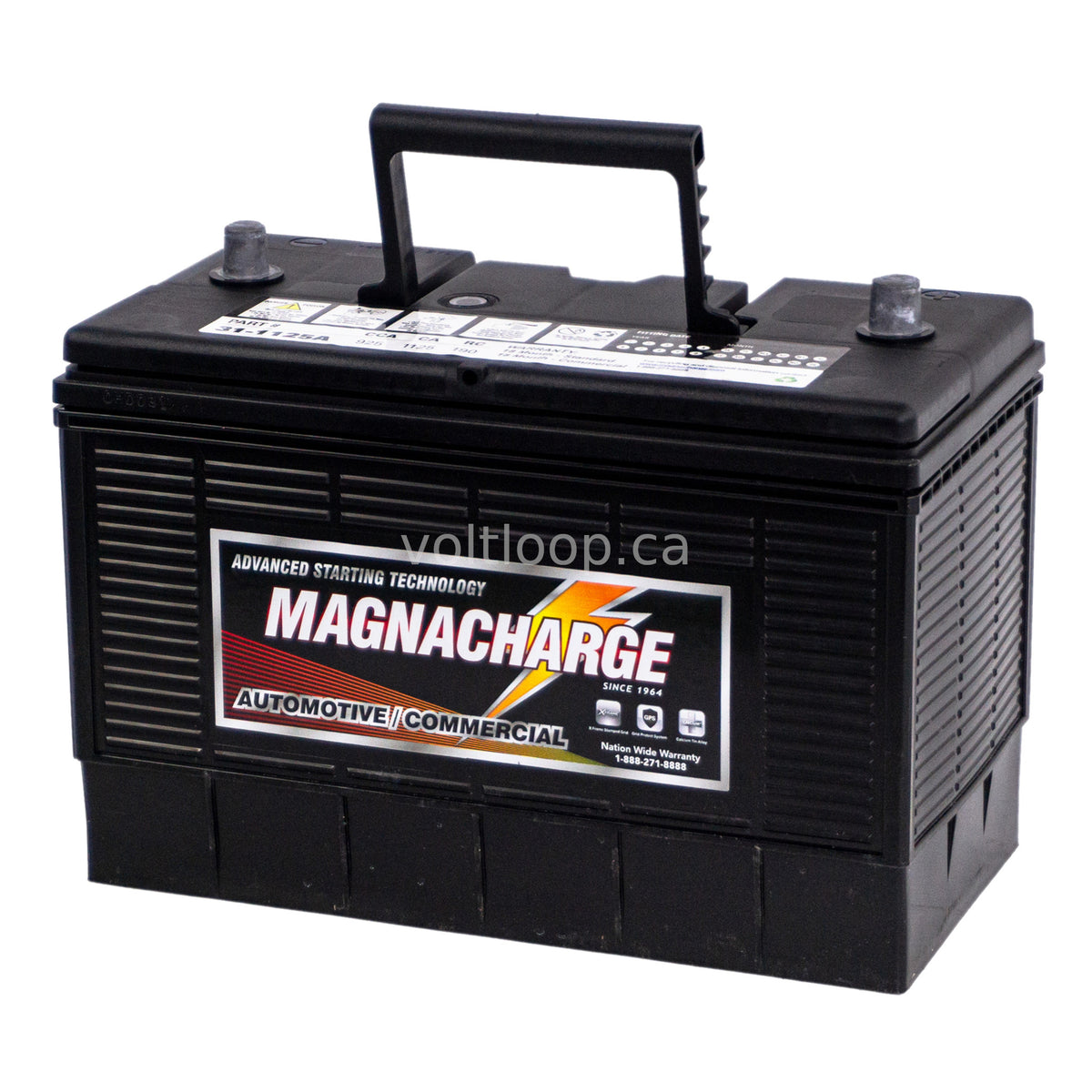 Magnacharge 31-1125A 12V Truck & Commercial Battery – Voltloop Canada