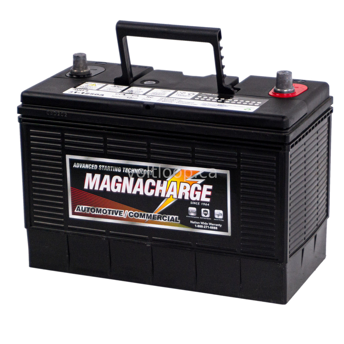 Magnacharge Magnacharge 31-1250A 12V Truck & Commercial Battery – Voltloop Battery ...