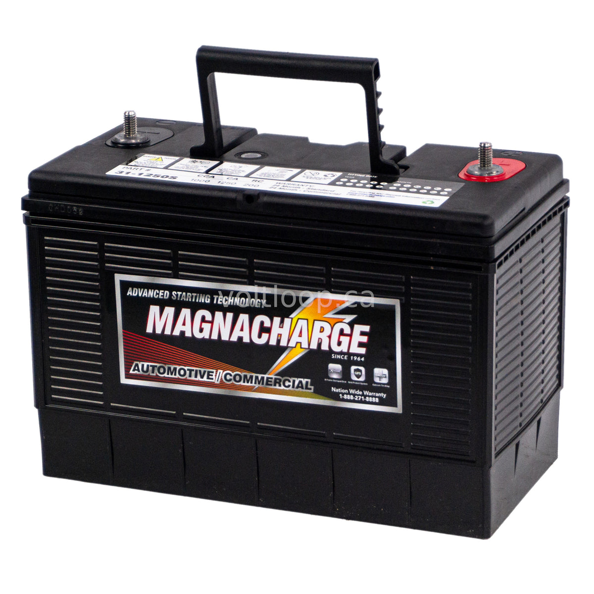 Magnacharge 31-1250S 12V Truck & Commercial Battery – Voltloop Canada