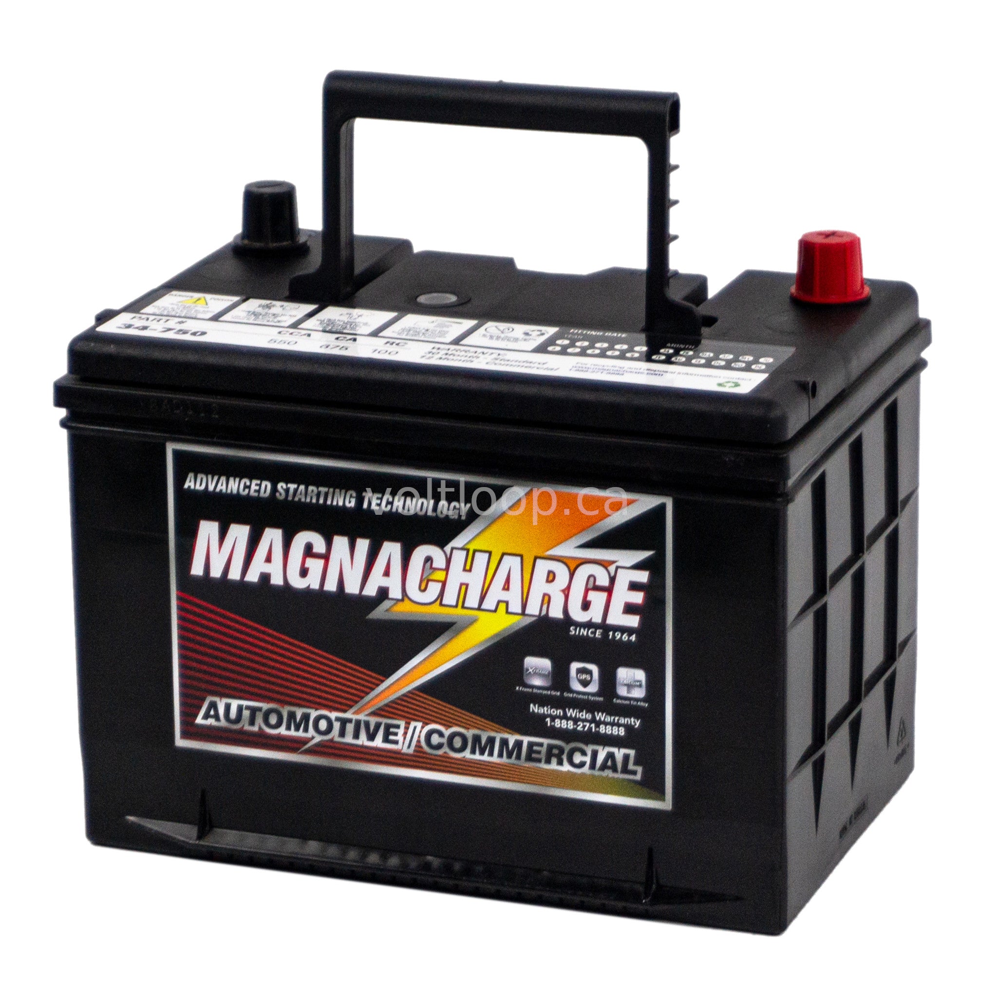 Magnacharge 34-750 Group 34 Car Battery