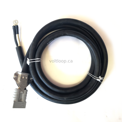 Anderson SB350 Grey Connector with 8ft 8 AWG DC Cord
