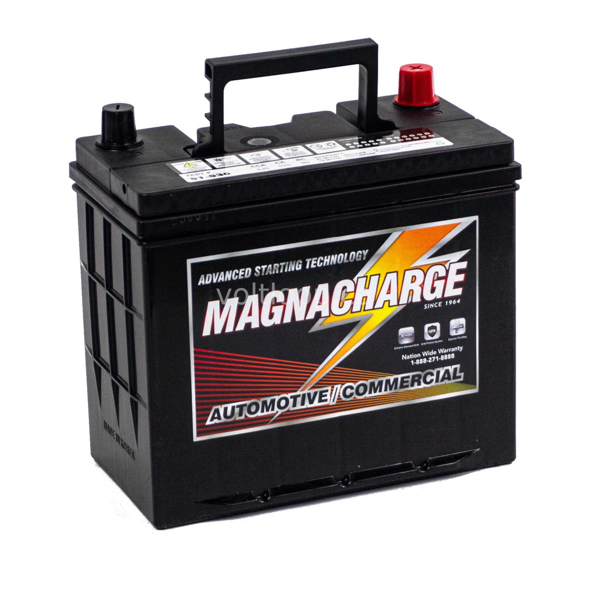 Magnacharge Magnacharge 51-530 12V Car Battery | Group 51 – Voltloop Battery Store