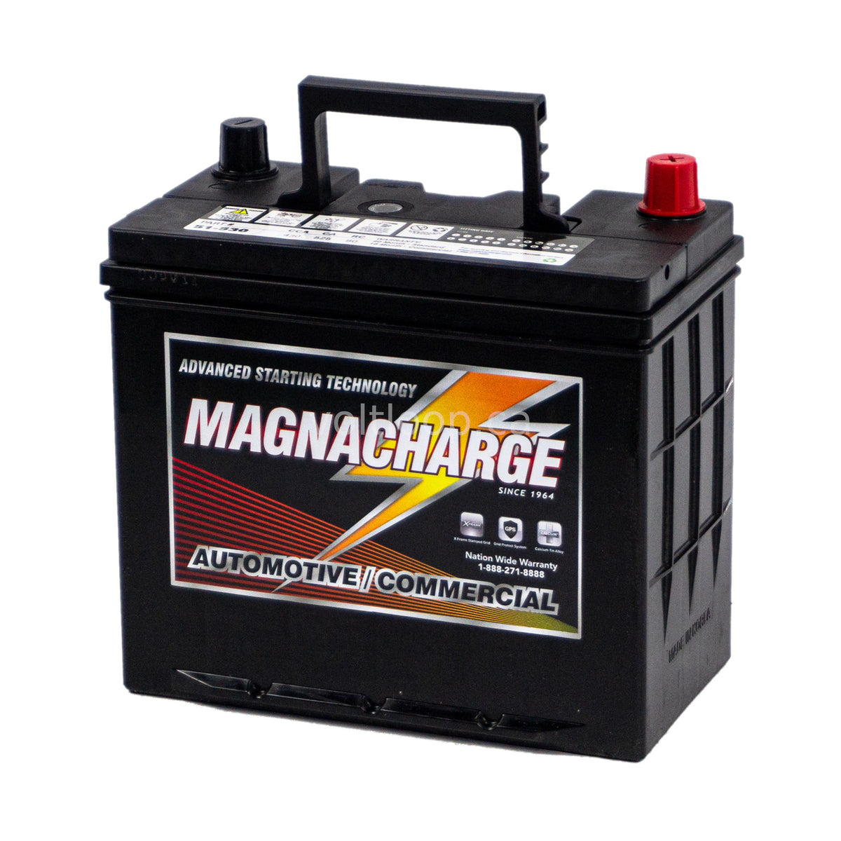 Magnacharge 51-530 12V Car Battery | Group 51 – Voltloop Canada