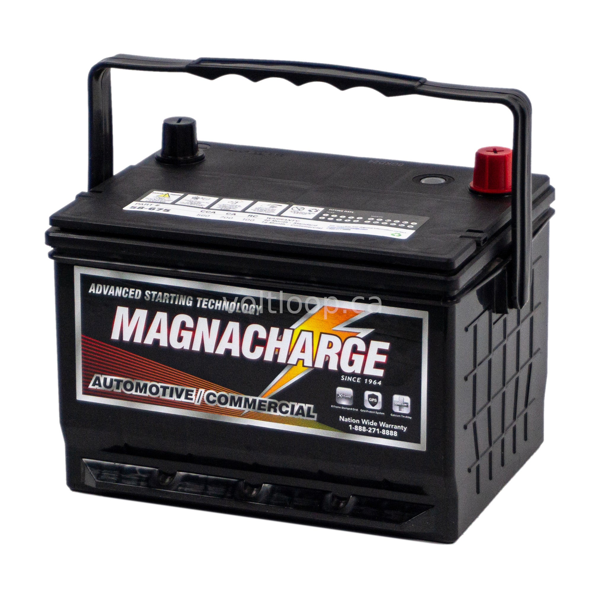 Magnacharge 58-675 Group 58 Car Battery