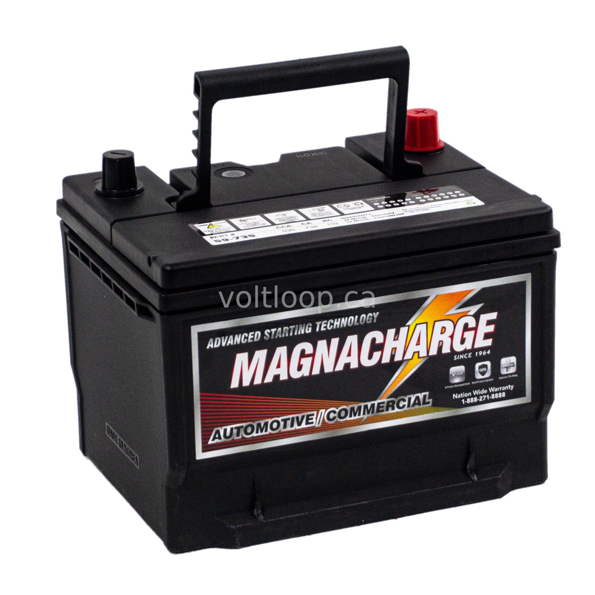 Magnacharge 59-735 Group 59 Car Battery