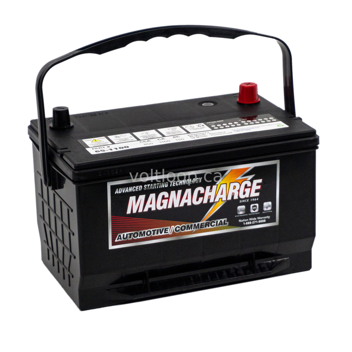 Magnacharge 65-1100 12V Car Battery | Group 65 – Voltloop Canada