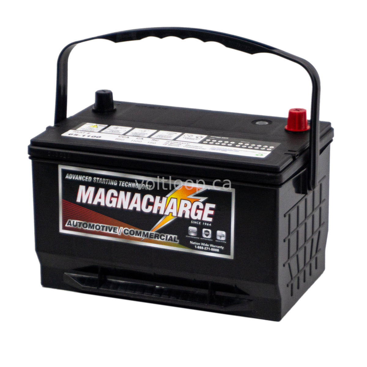 Magnacharge 65-1100 12V Car Battery | Group 65 – Voltloop Canada