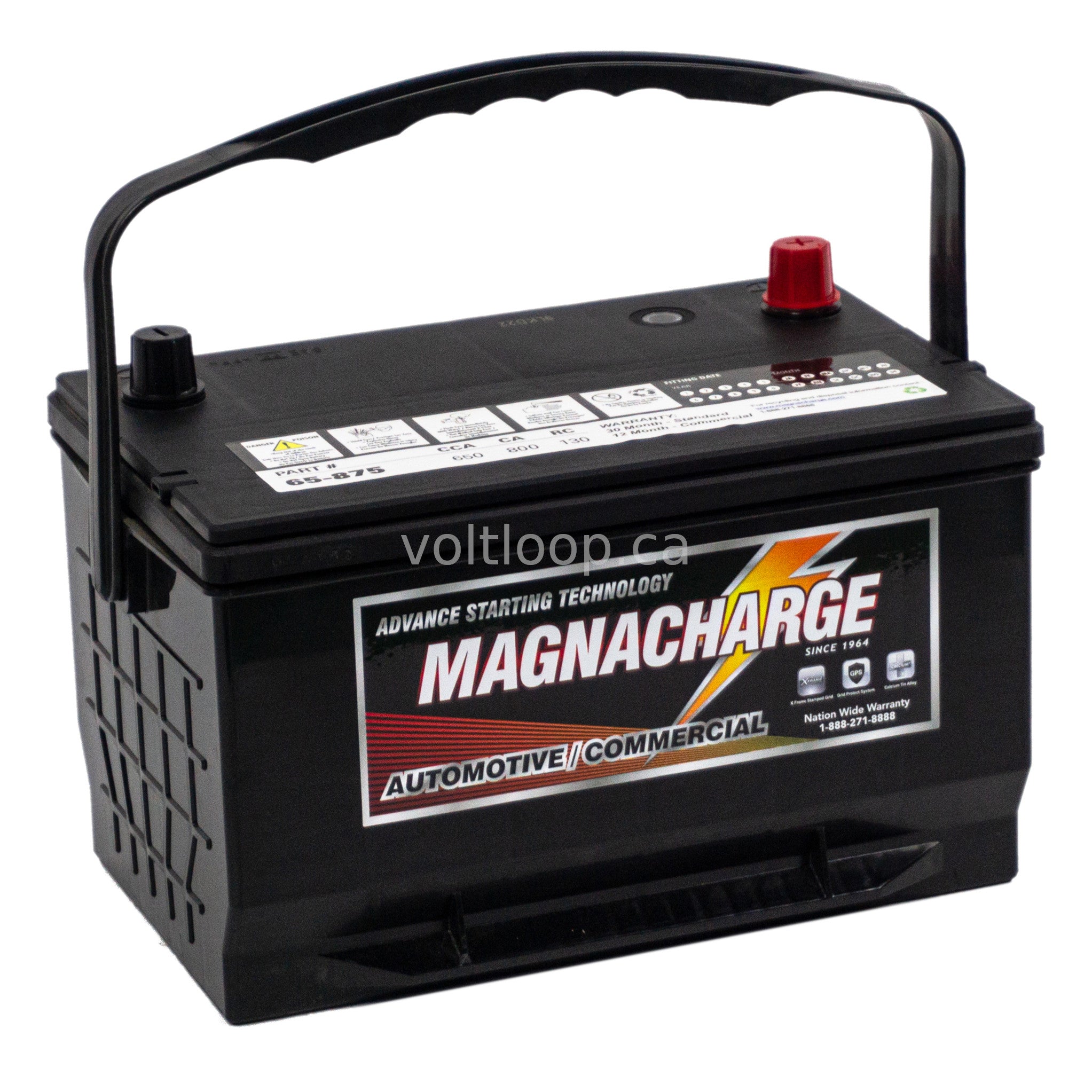 Magnacharge 65-875 Group 65 Car Battery