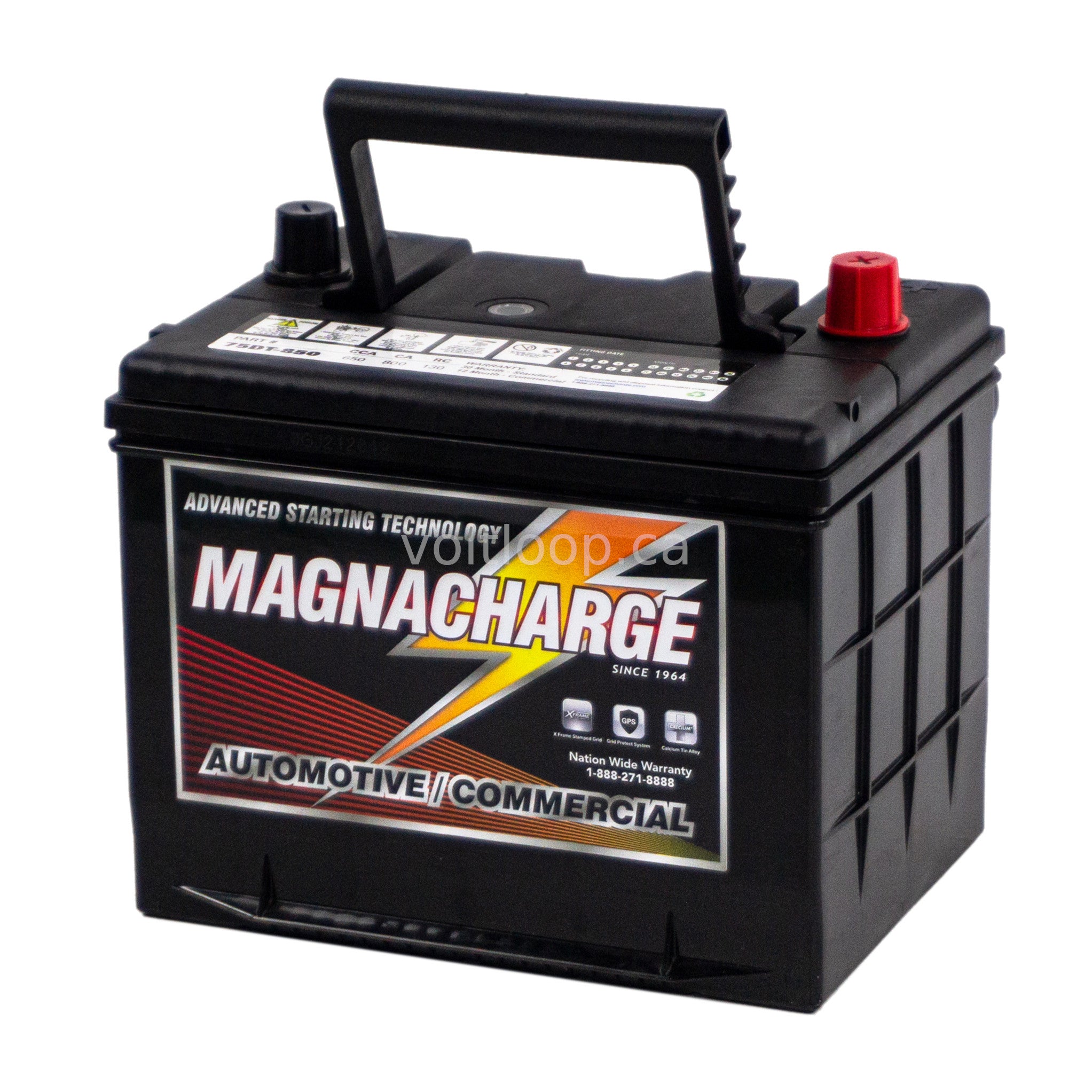 Magnacharge 75DT-850 Group 25/75 Car Battery