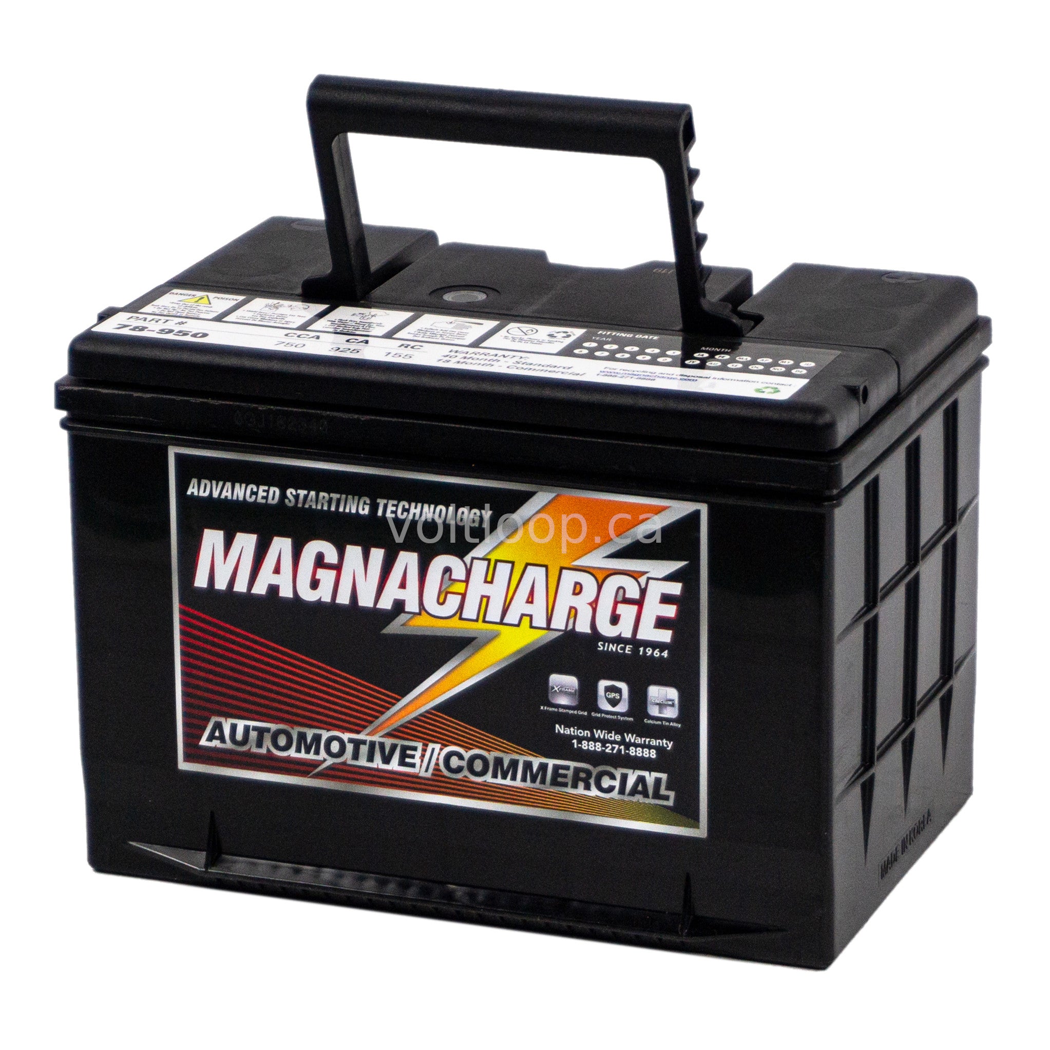 Magnacharge 78-950 Group 78 Car Battery