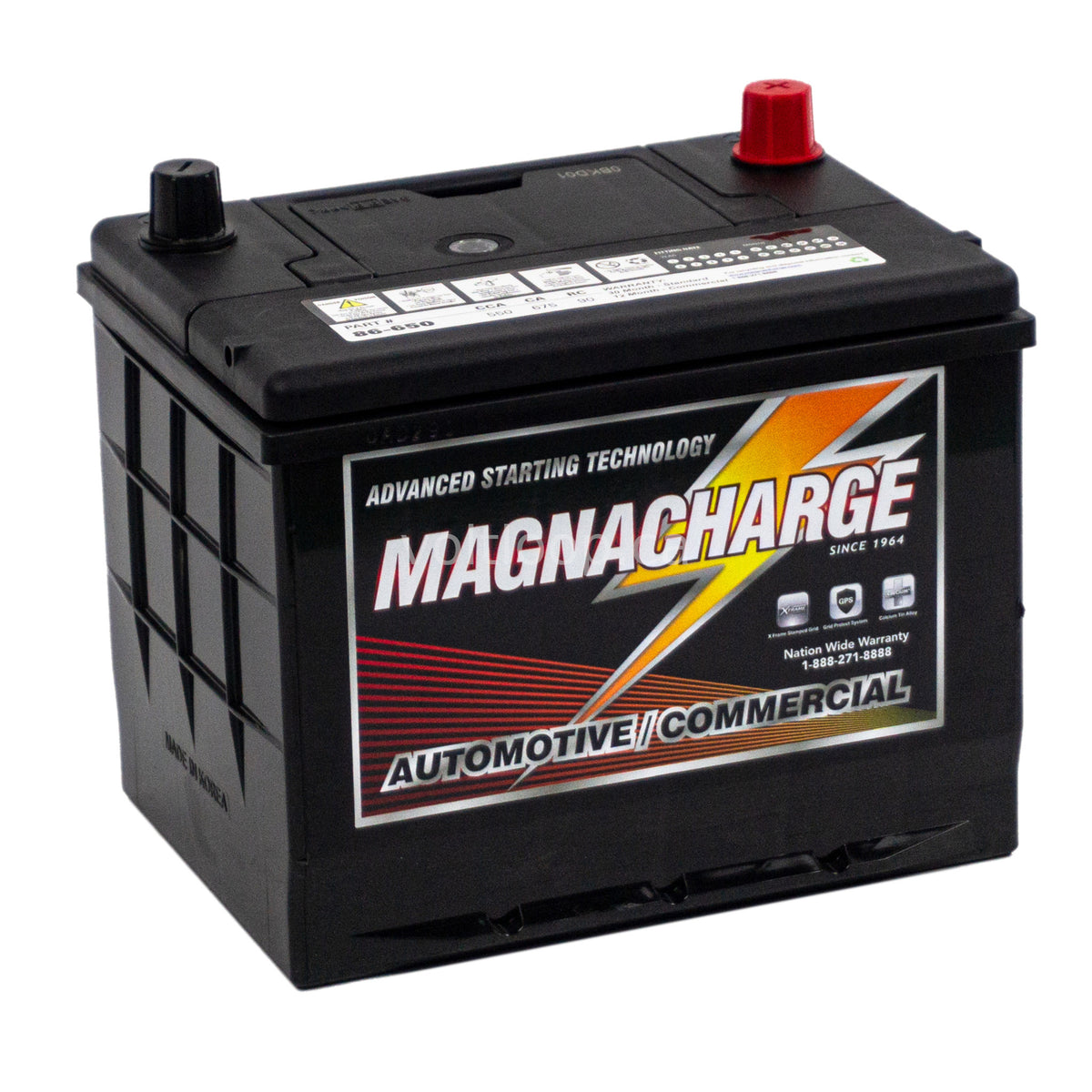 Magnacharge 86-650 12V Car Battery | Group 86 – Voltloop Canada