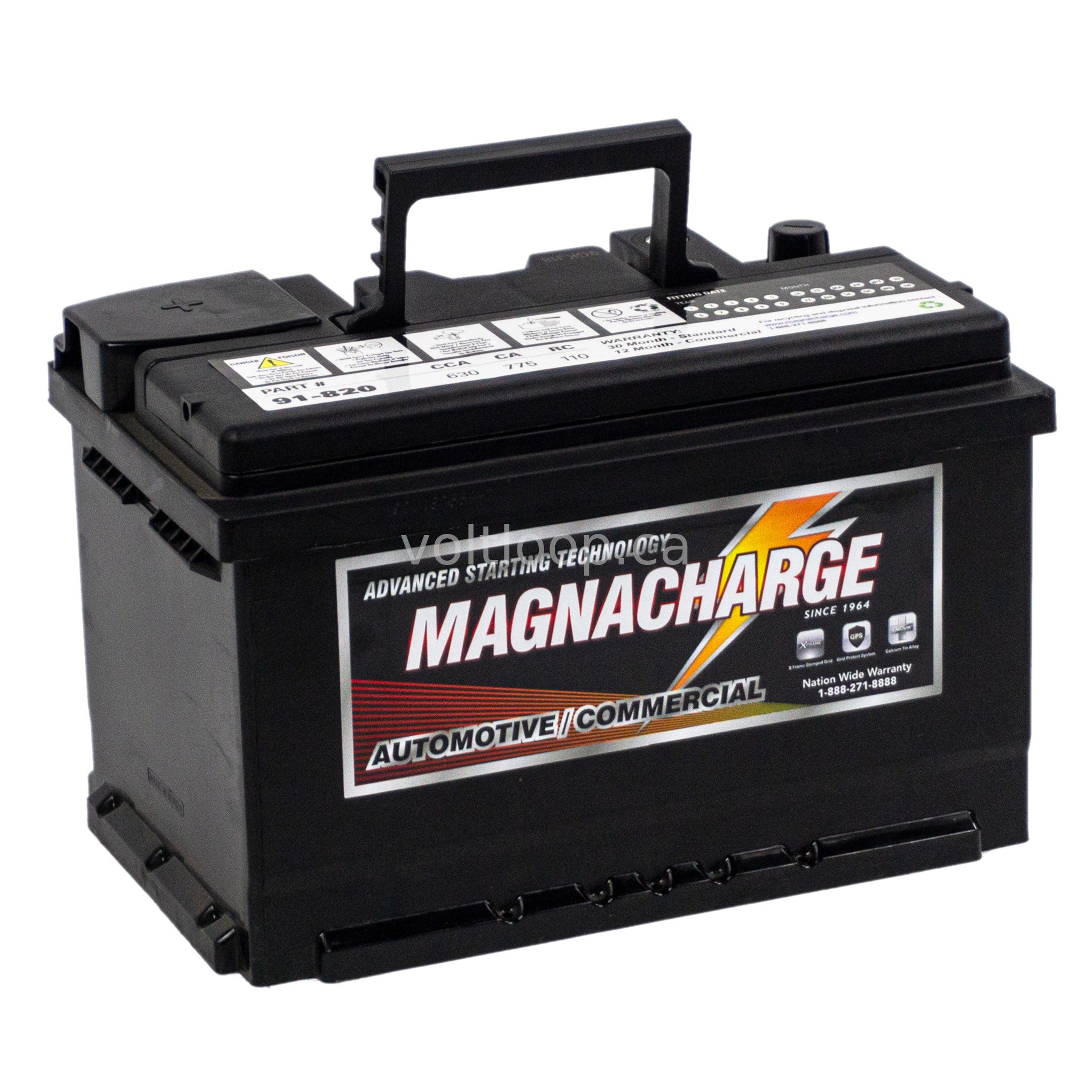 Magnacharge 91-820 Group 91 Car Battery