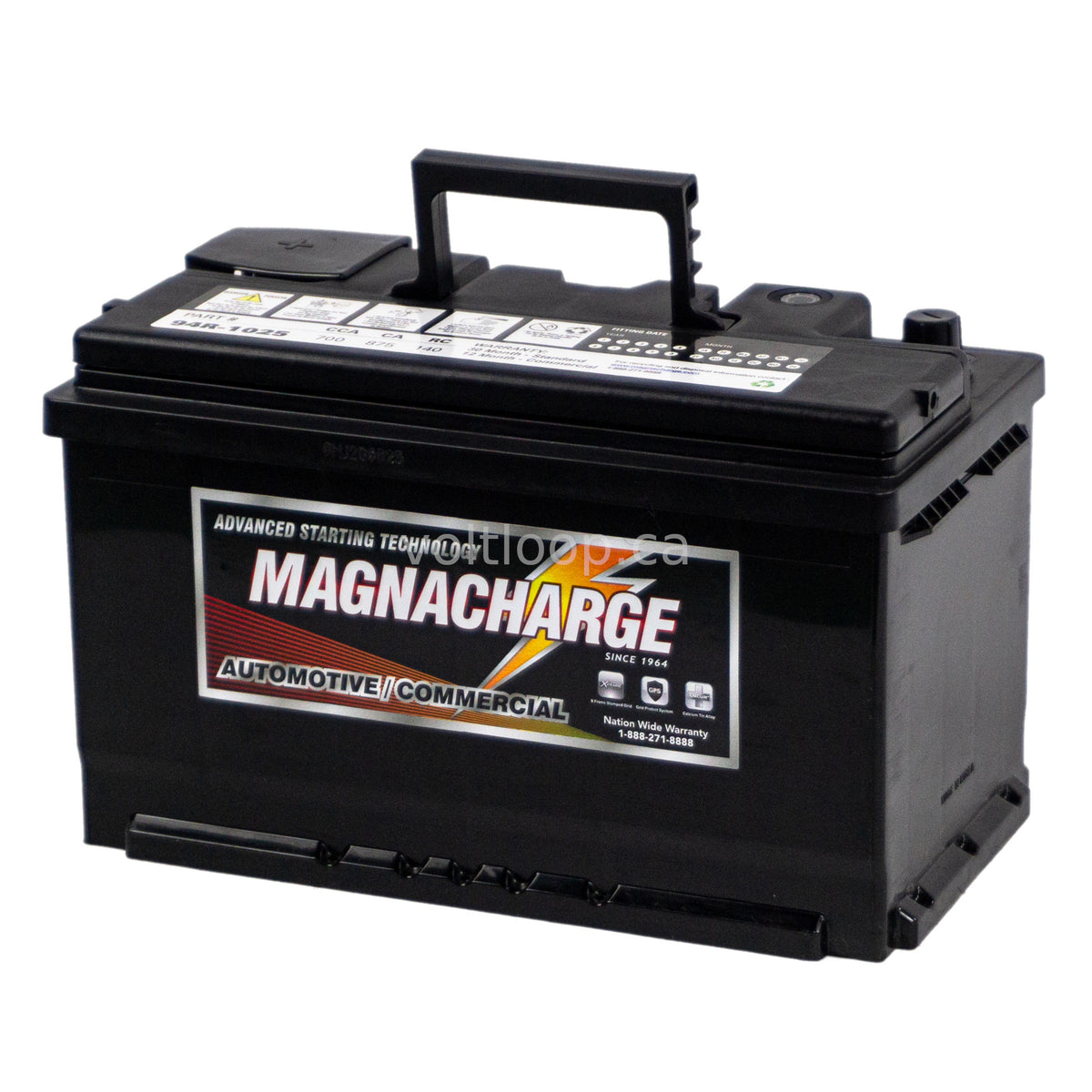 Magnacharge 94R-1025 12V Car Battery | Group 94R – Voltloop Canada