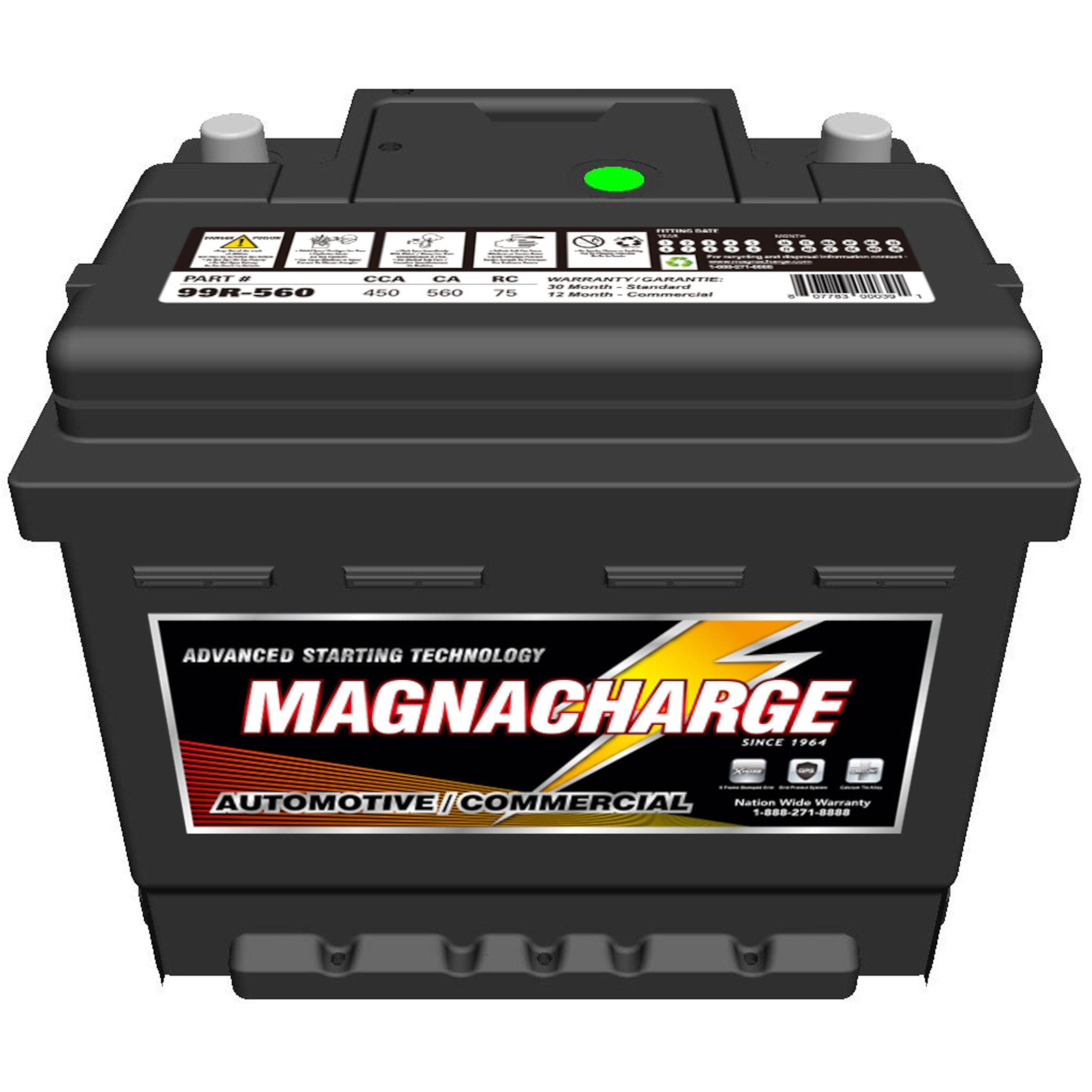 Magnacharge Magnacharge 99R-560 12V Car Battery | Group 99R – Voltloop Canada