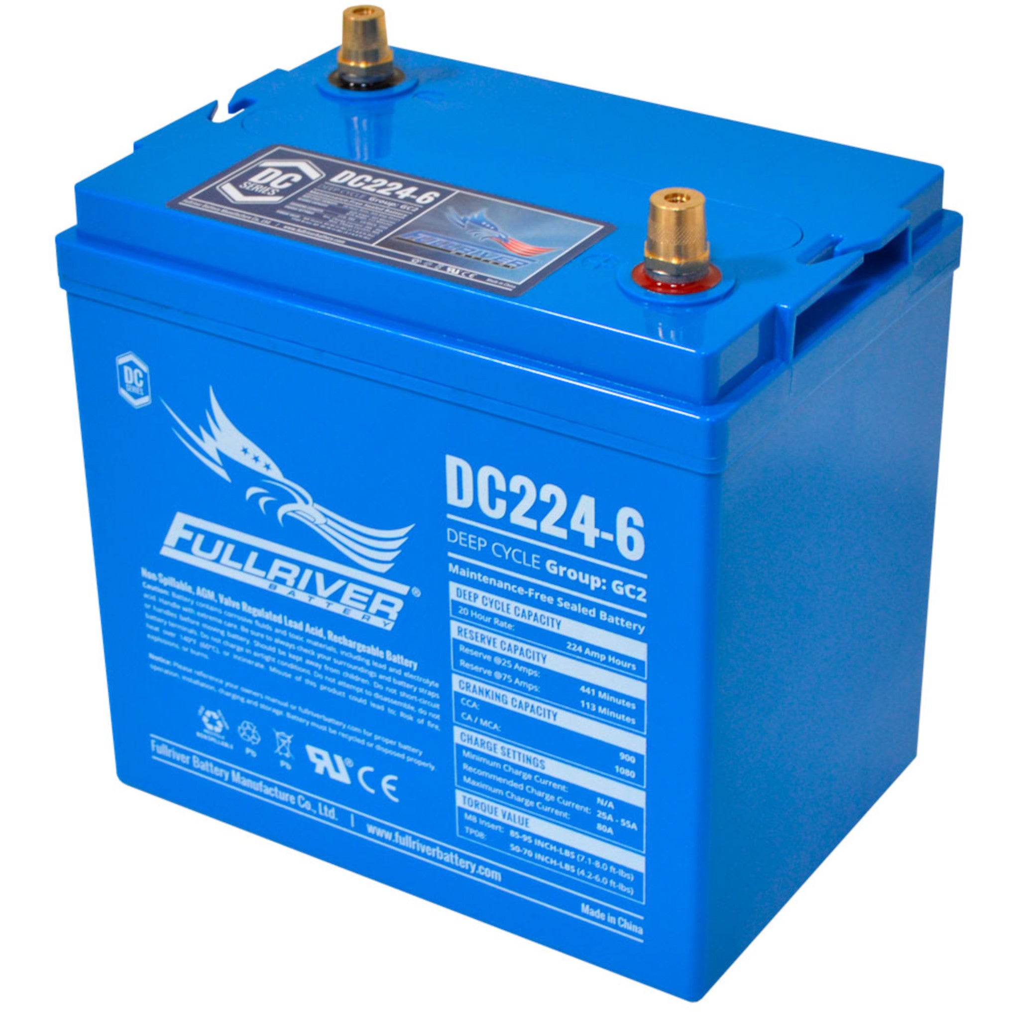 Fullriver DC224-6 AGM Battery