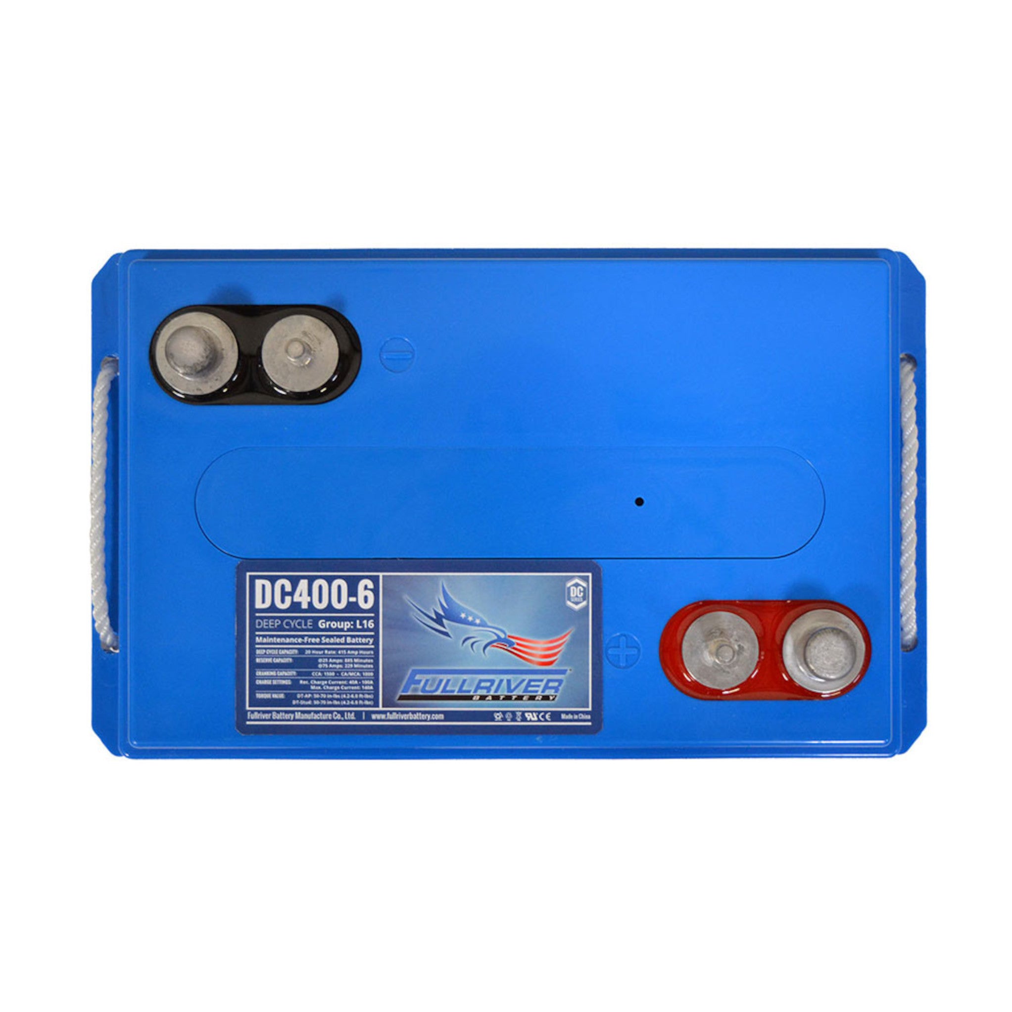 Fullriver DC400-6 6V Deep Cycle AGM Group L16 Battery – Voltloop