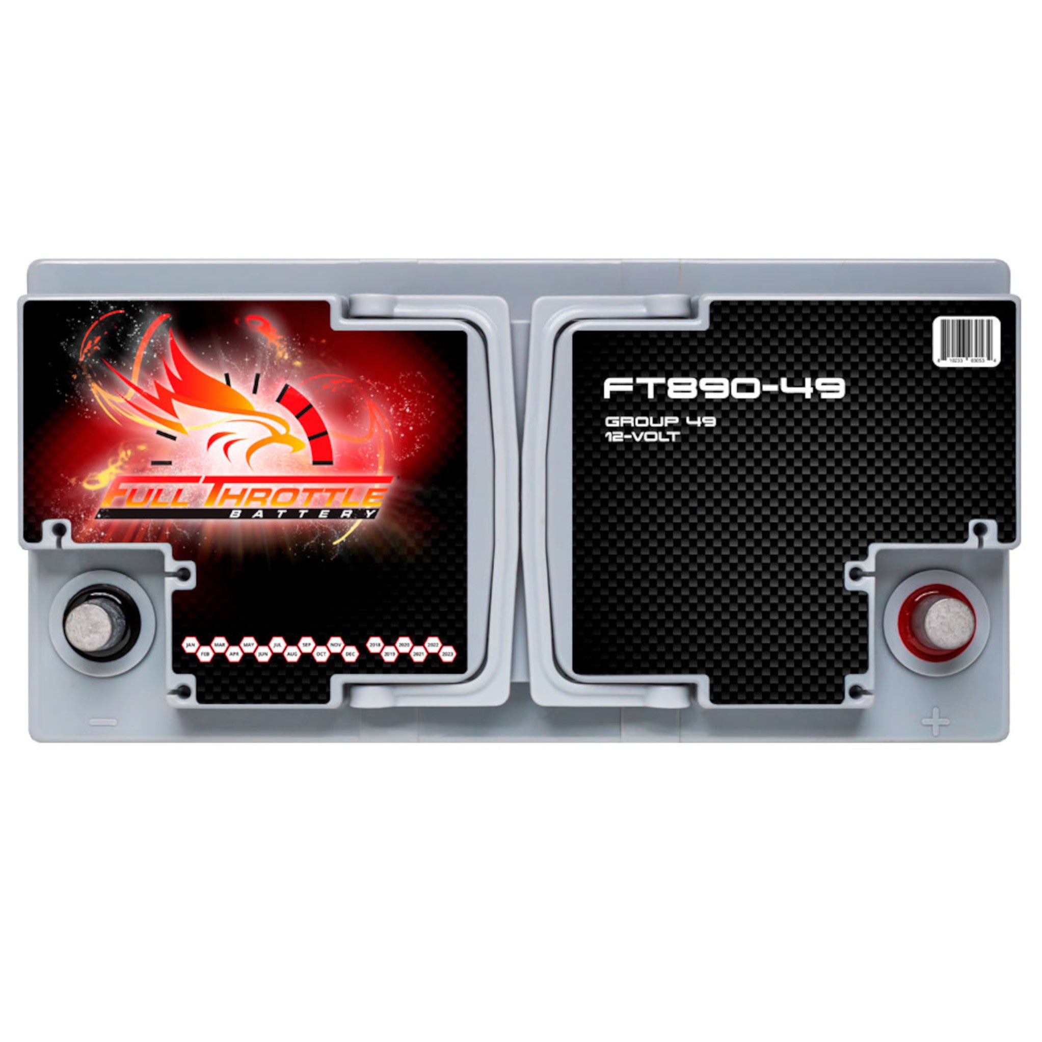 Full Throttle FT890-49 12V High Performance AGM Group 49 Battery