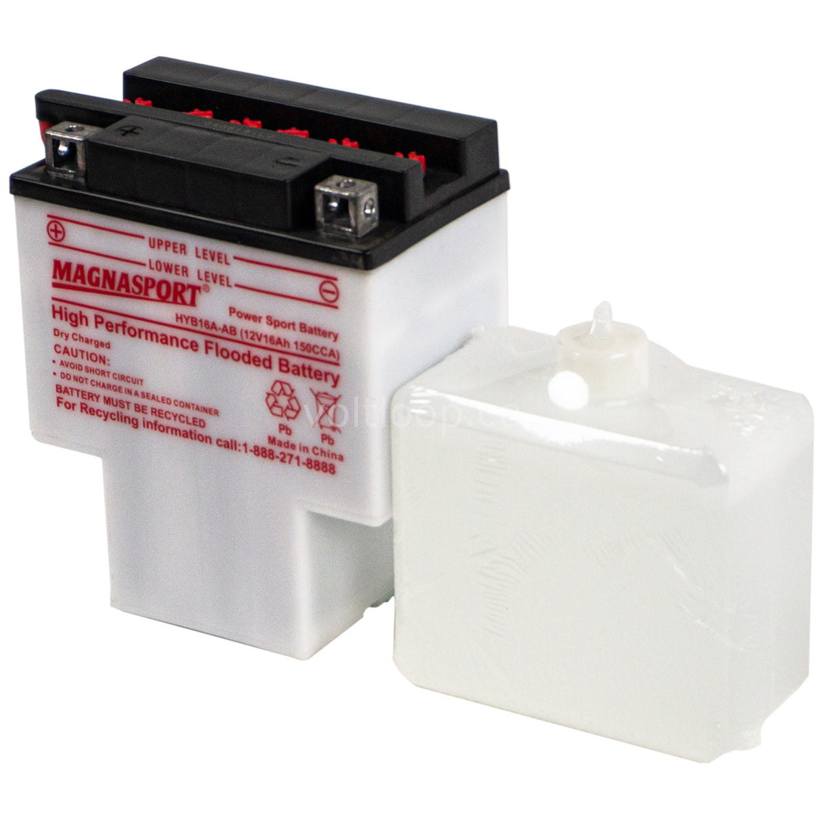 Magnasport HYB16A-AB 12V Premium Flooded Battery 150 CCA – Voltloop ...