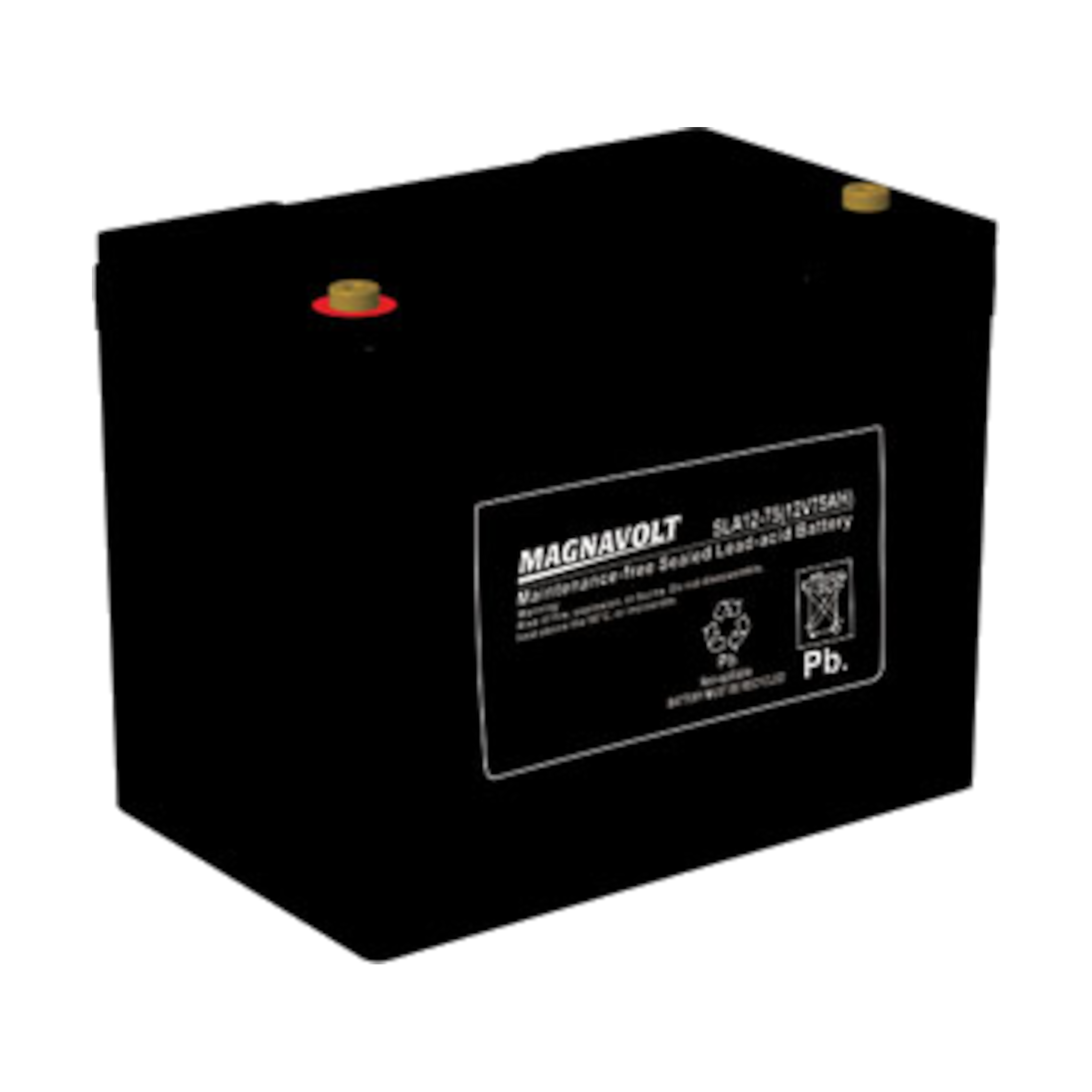 Magnavolt SLA12-75 12V 75Ah Sealed Lead Acid SLA Battery