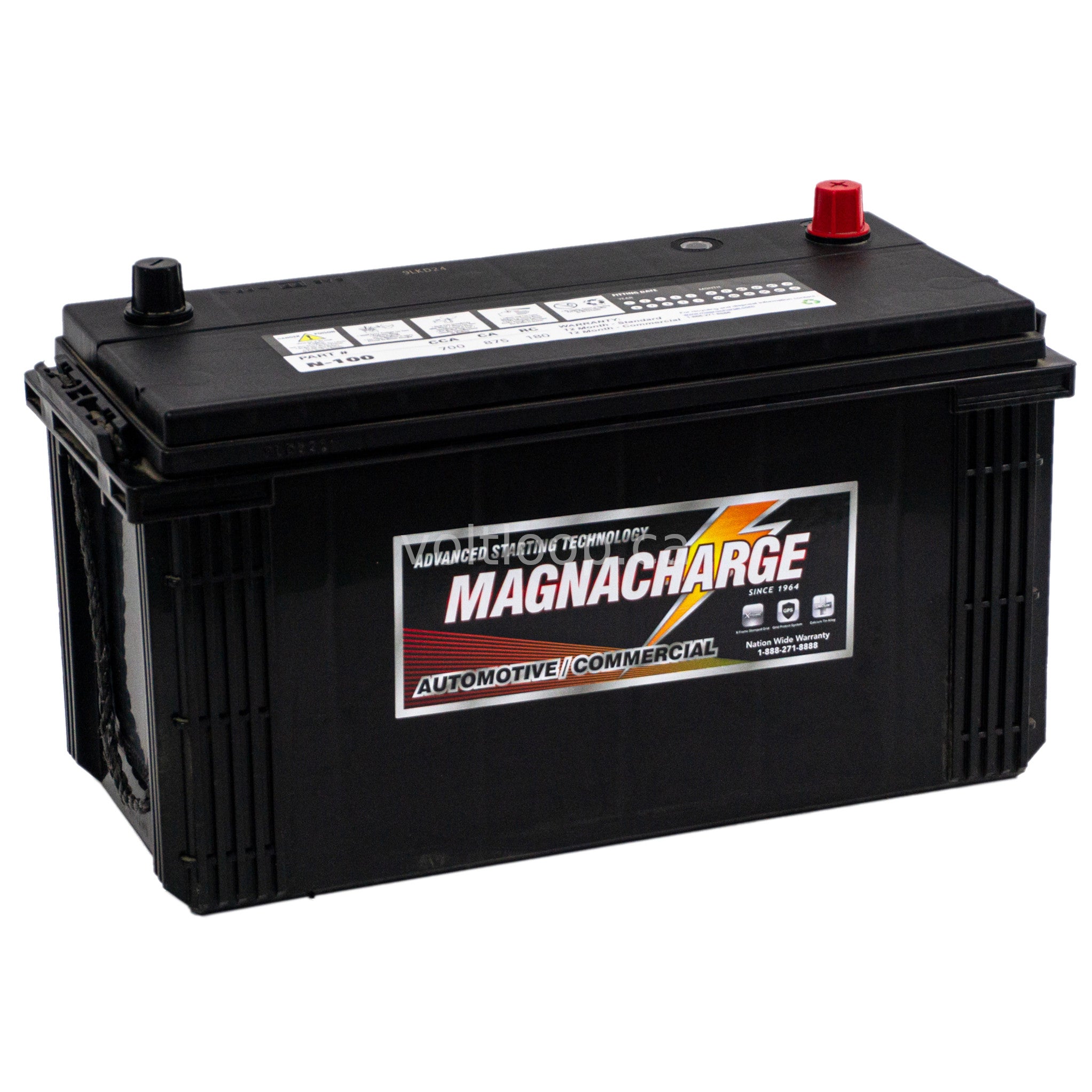 Magnacharge Magnacharge N-100 12V Truck & Commercial Battery – Voltloop Battery Store