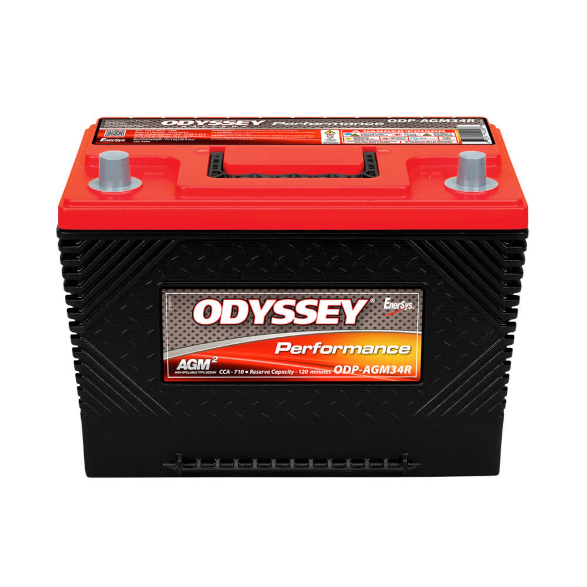 Odyssey ODP-AGM34R 12V Group 34R AGM Truck Battery