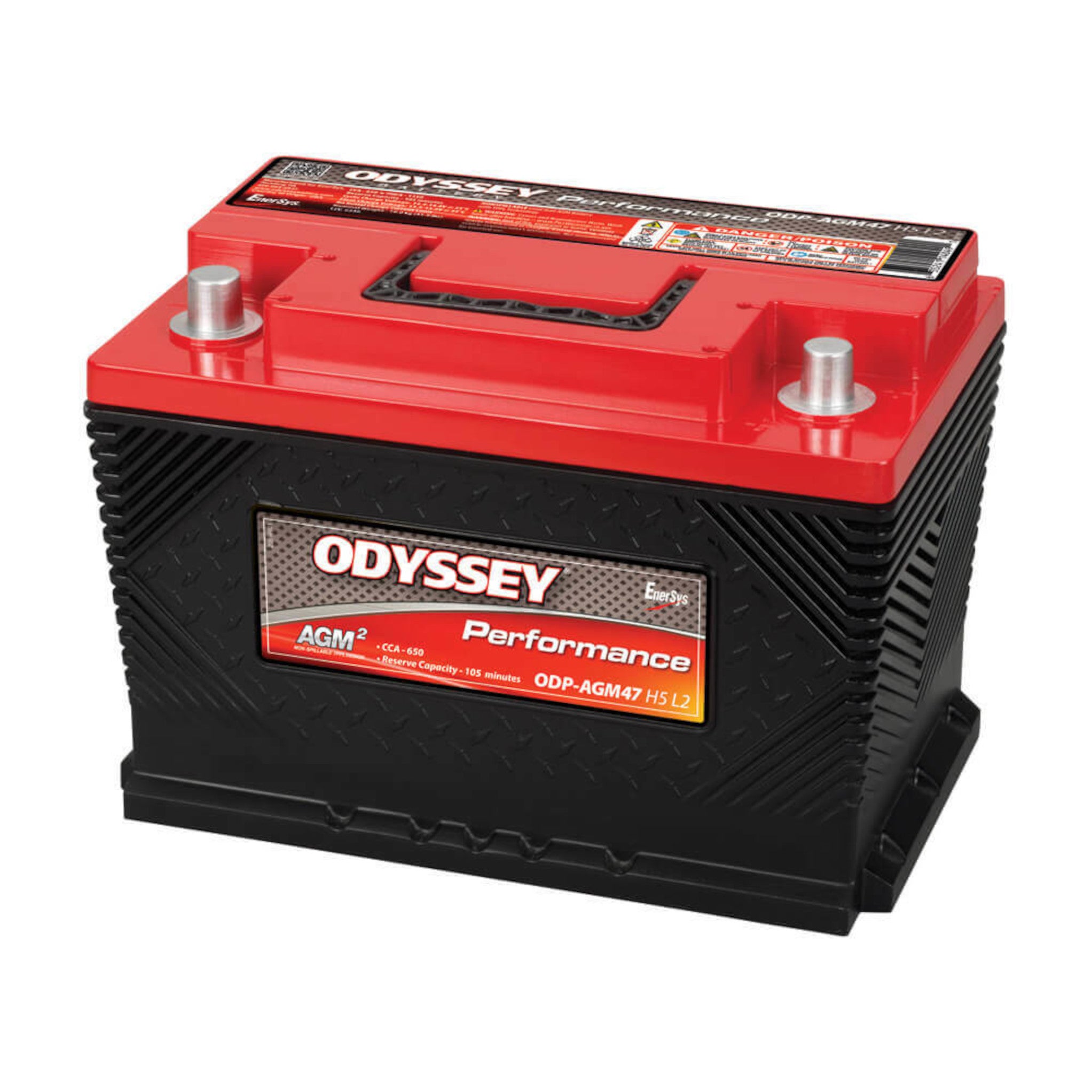 Odyssey ODP-AGM47 H5 L2 12V Group 47 AGM Truck Battery
