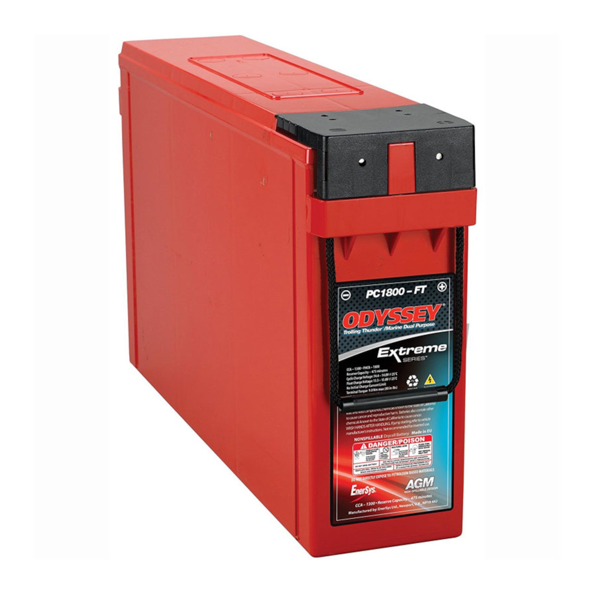 Odyssey ODS-AGM470FTT 12V AGM Marine Battery | 1300 CCA – Voltloop